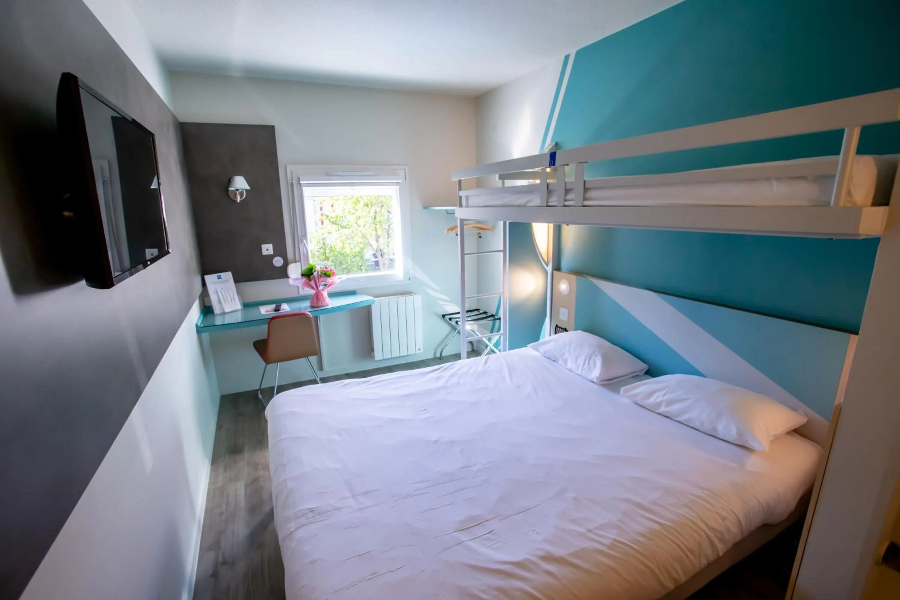 Bedroom, Bed in ibis budget Haguenau Strasbourg Nord