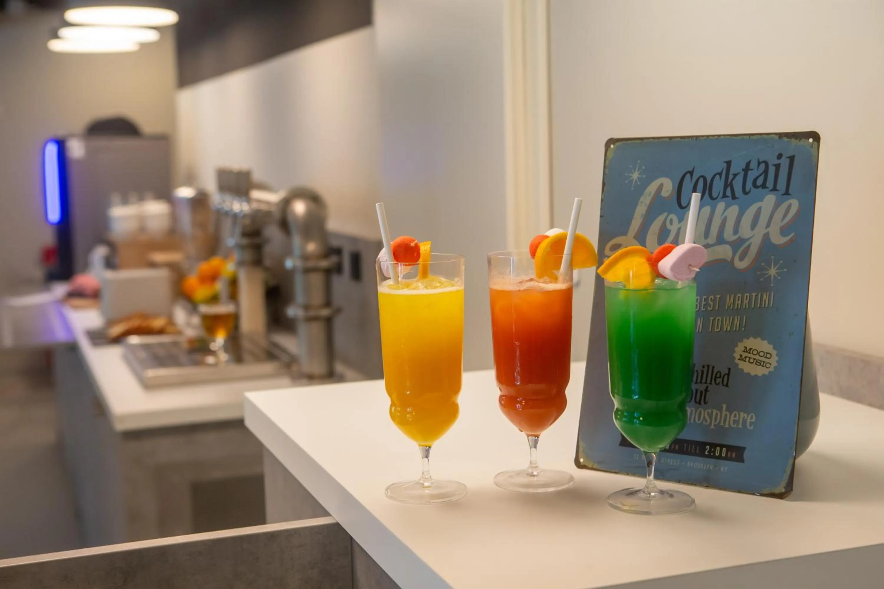 Lounge or bar in ibis budget Haguenau Strasbourg Nord