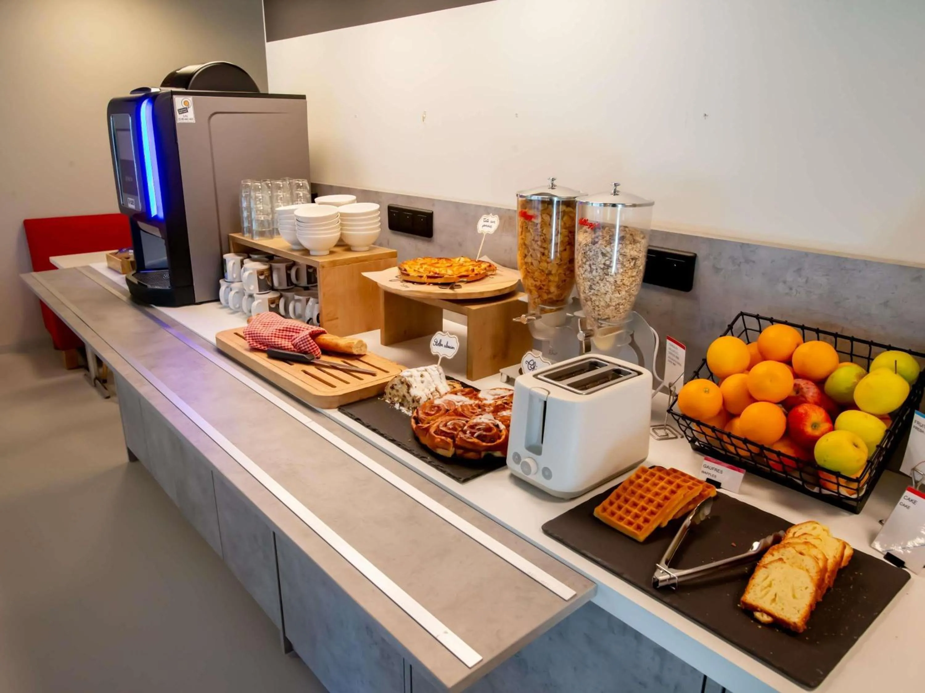 Breakfast in ibis budget Haguenau Strasbourg Nord