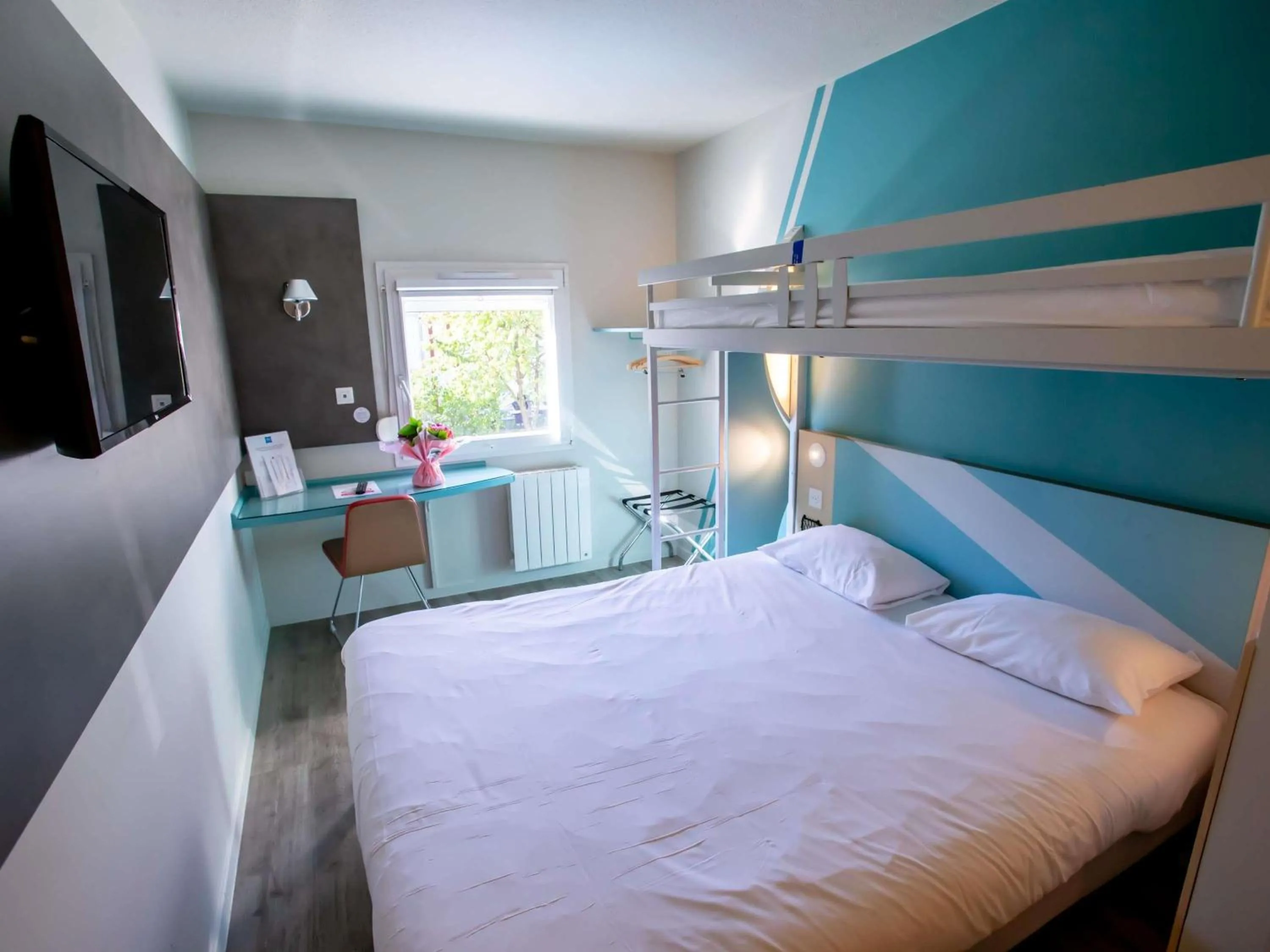 Bedroom, Bed in ibis budget Haguenau Strasbourg Nord