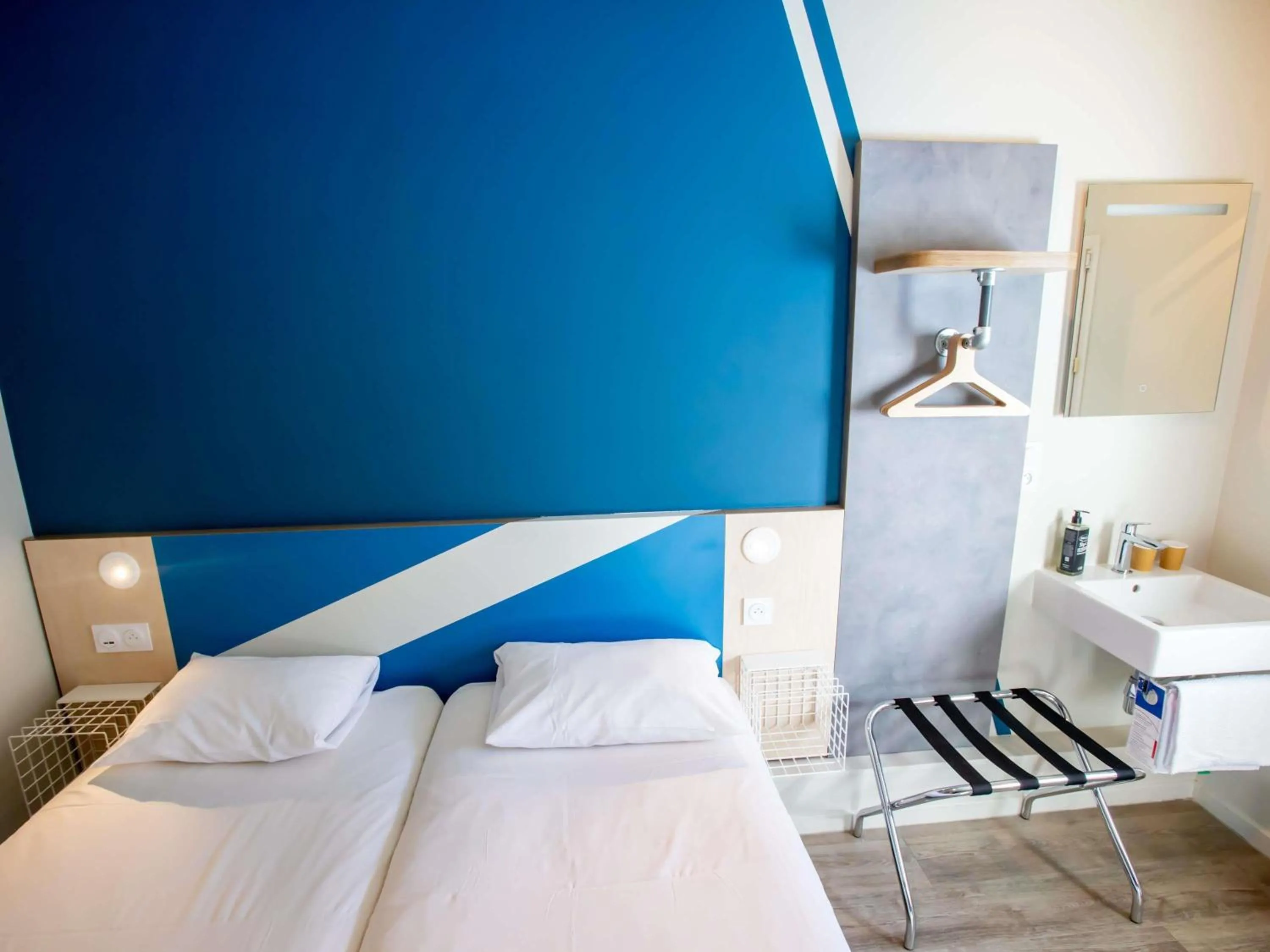 Bedroom, Bed in ibis budget Haguenau Strasbourg Nord