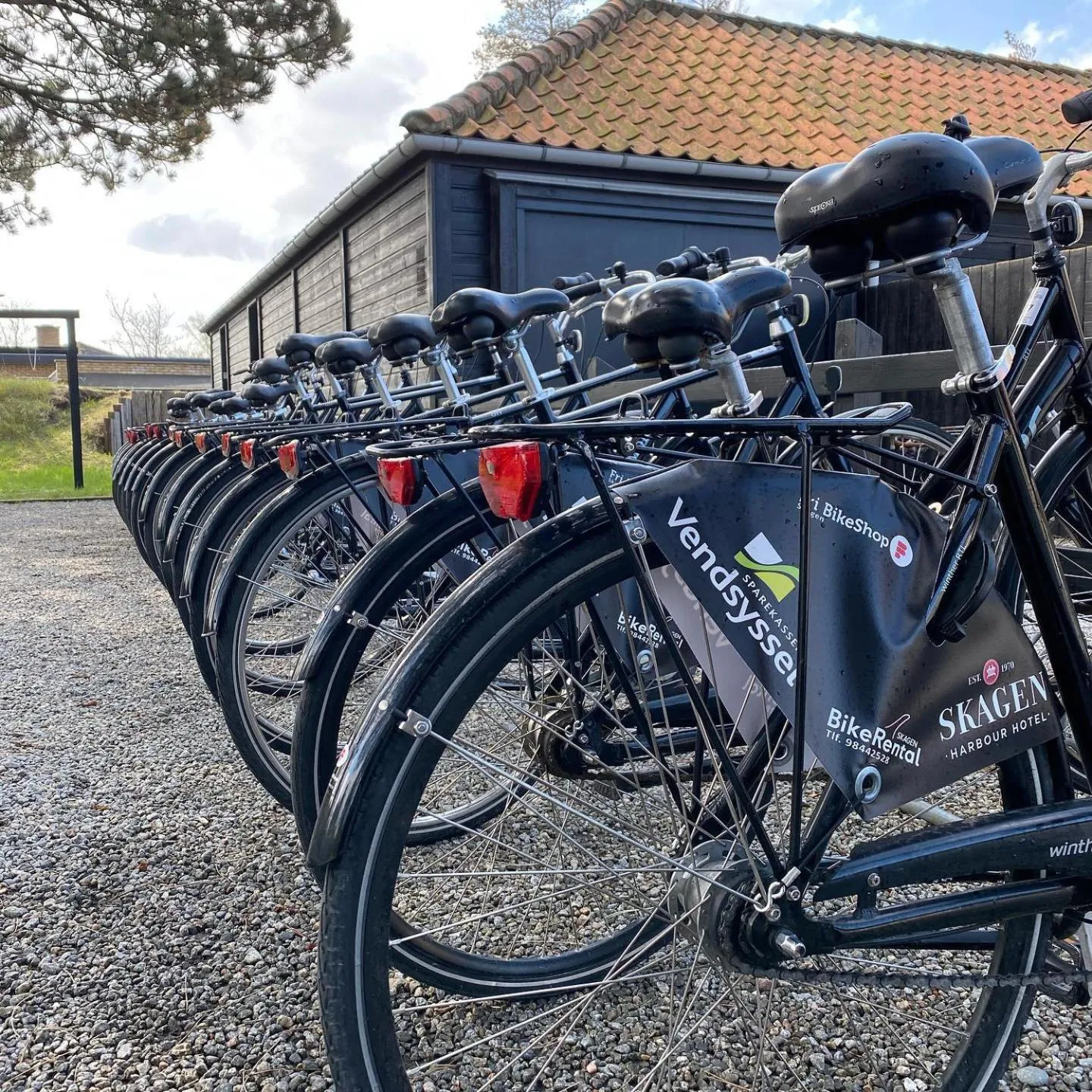 Cycling in Danhostel Skagen