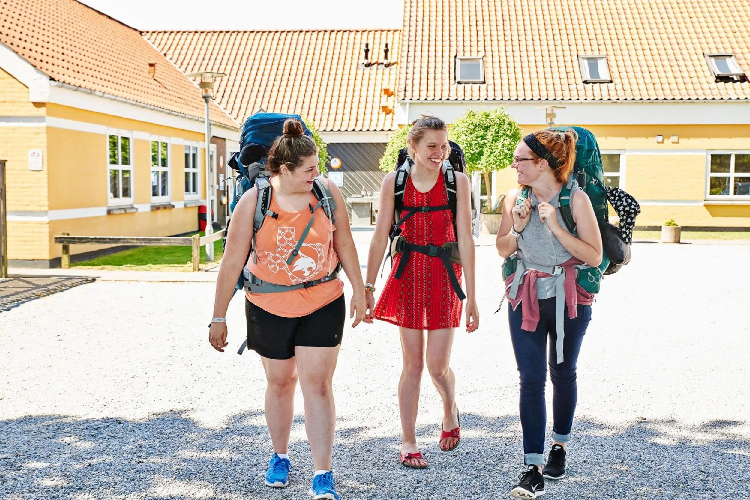 Facade/entrance in Danhostel Skagen