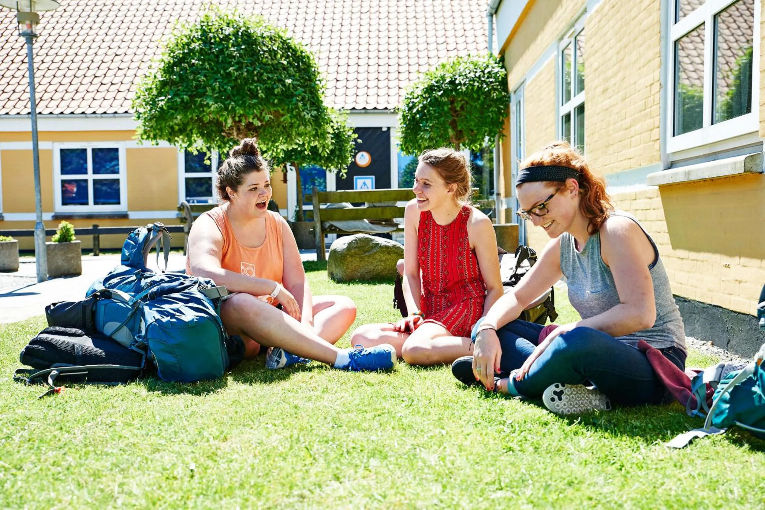 Facade/entrance in Danhostel Skagen