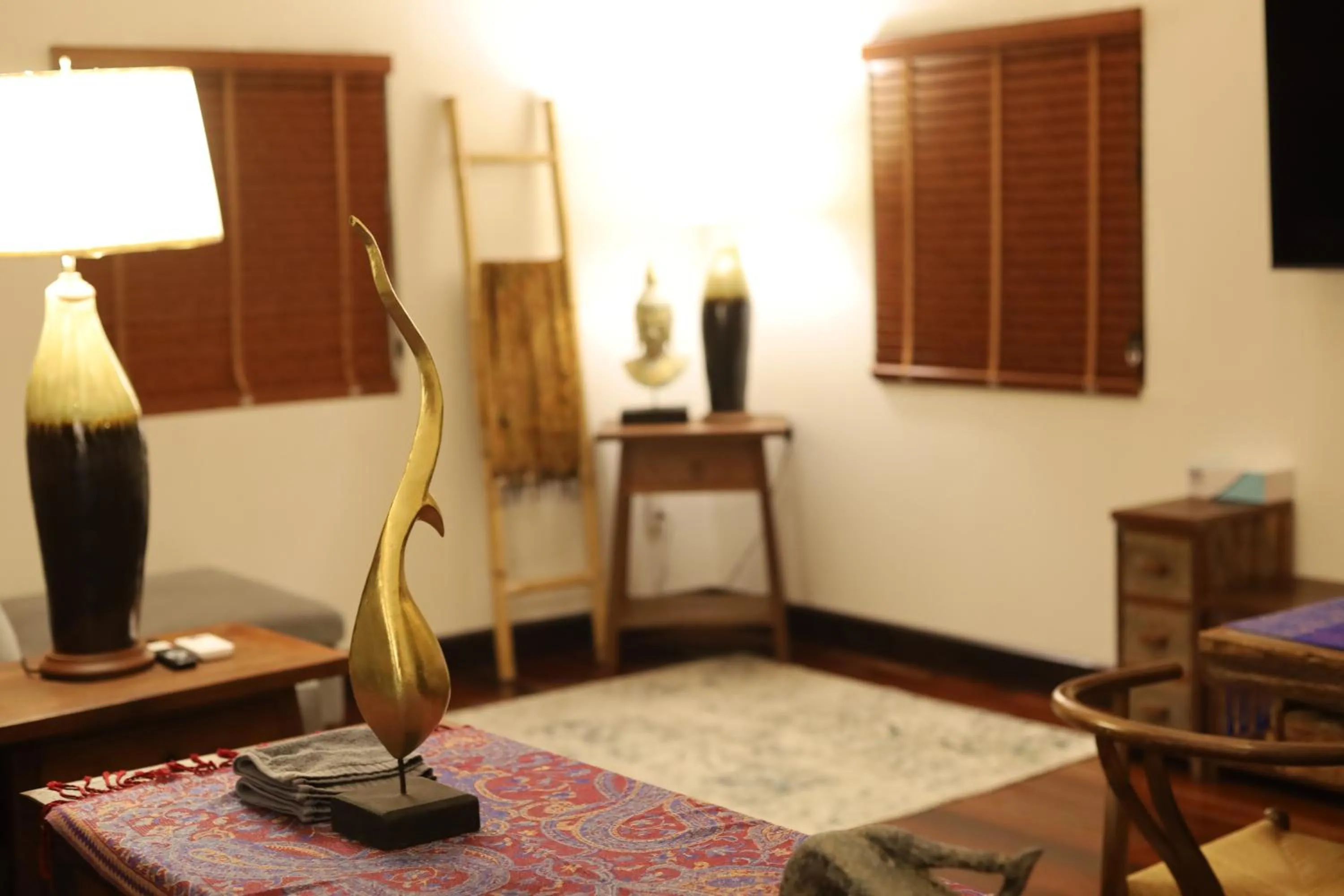 Living room in Shanti Boutique Hotel