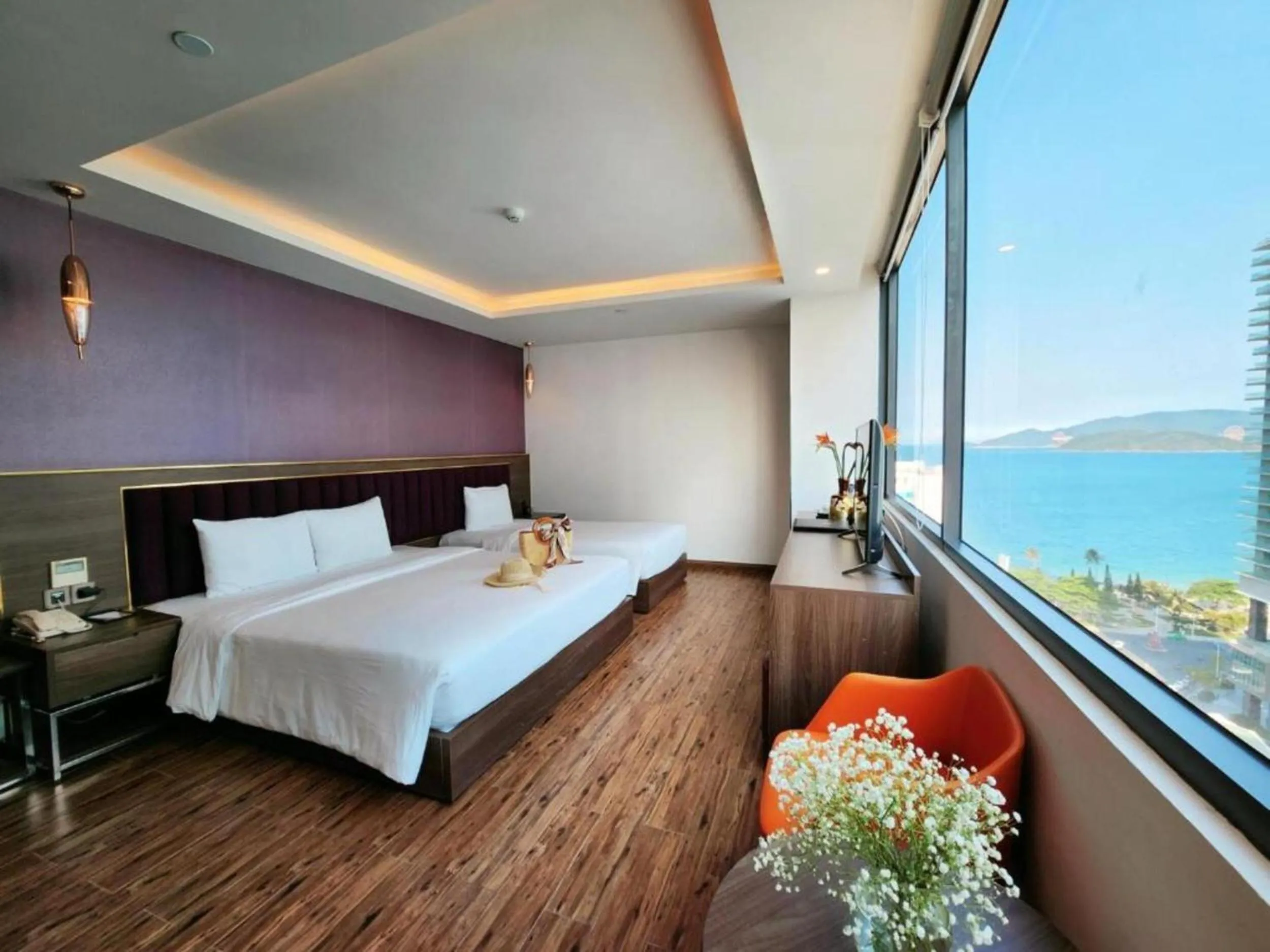 Bedroom, Bed in V Hotel Nha Trang