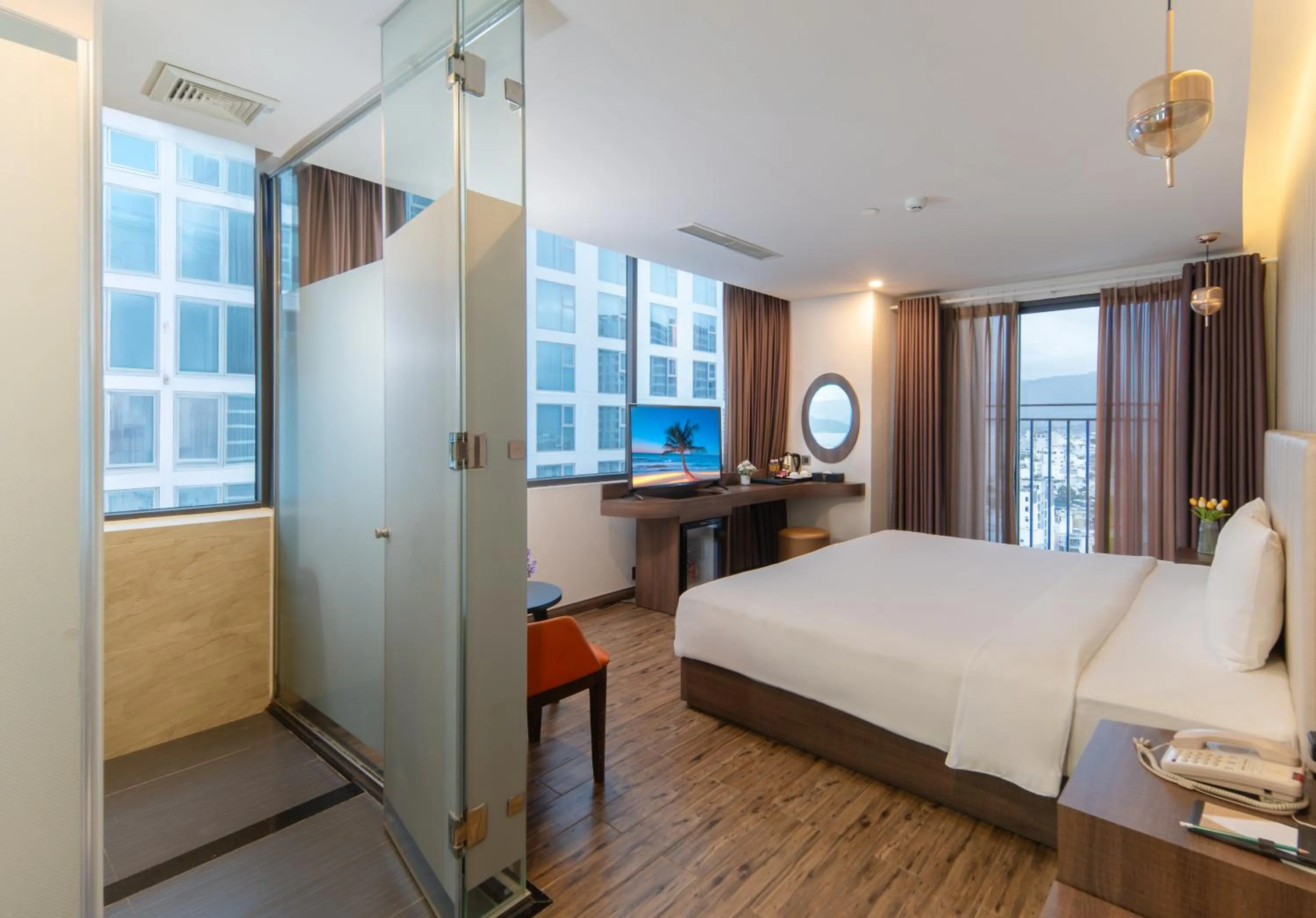 Bedroom, Bed in V Hotel Nha Trang