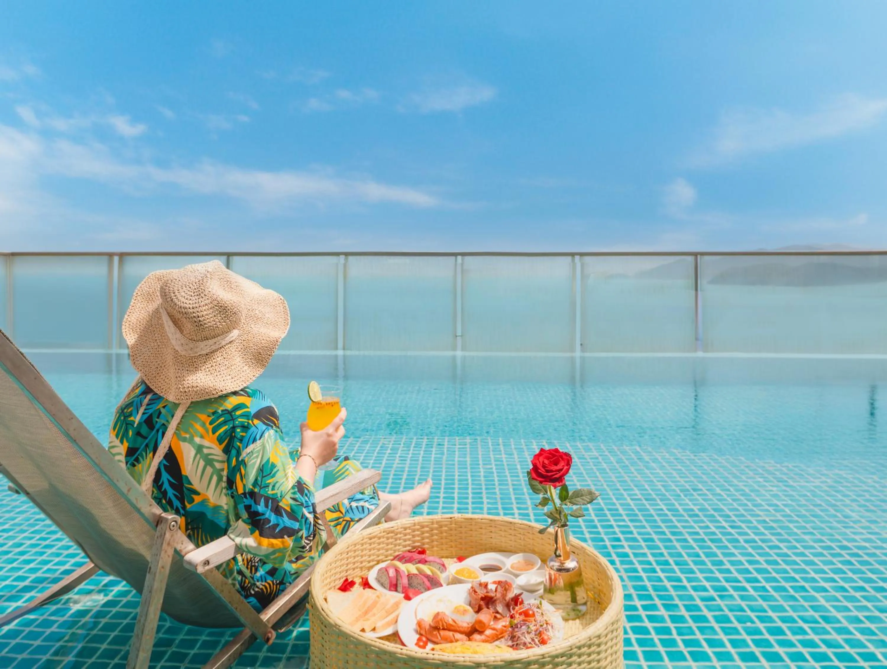 Swimming pool in V Hotel Nha Trang