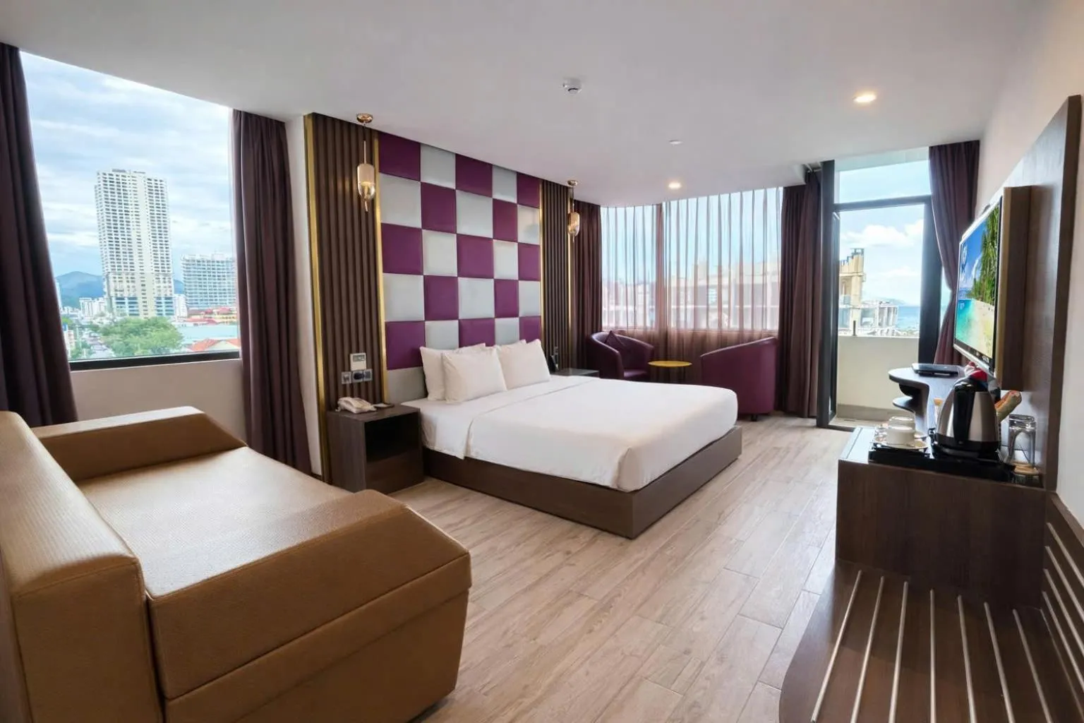 Bedroom, Bed in V Hotel Nha Trang