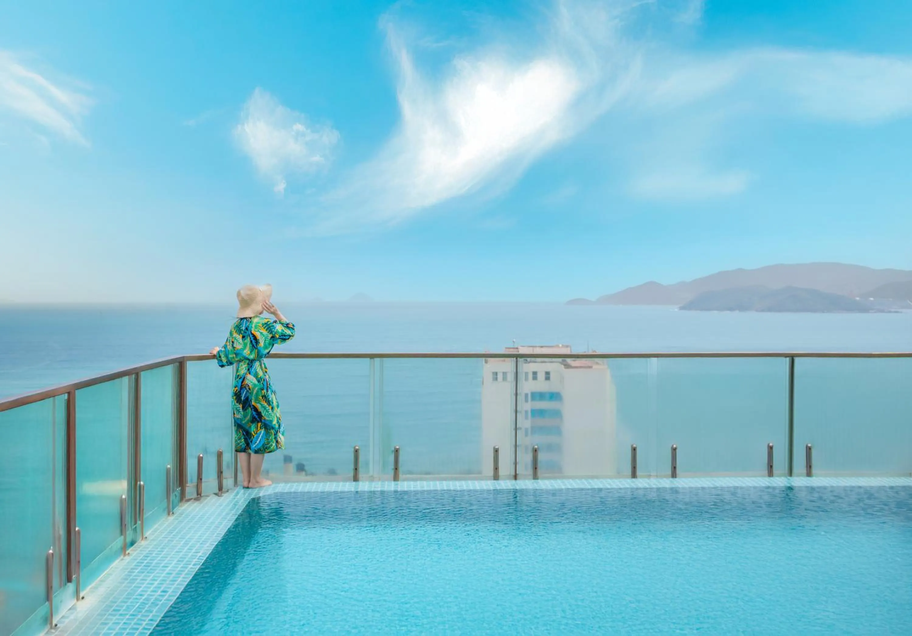 Swimming pool in V Hotel Nha Trang