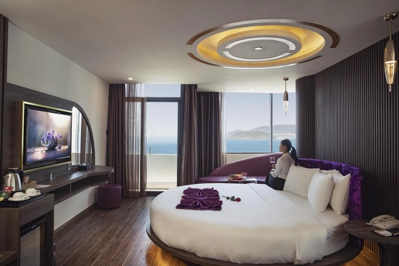 Bedroom, Bed in V Hotel Nha Trang