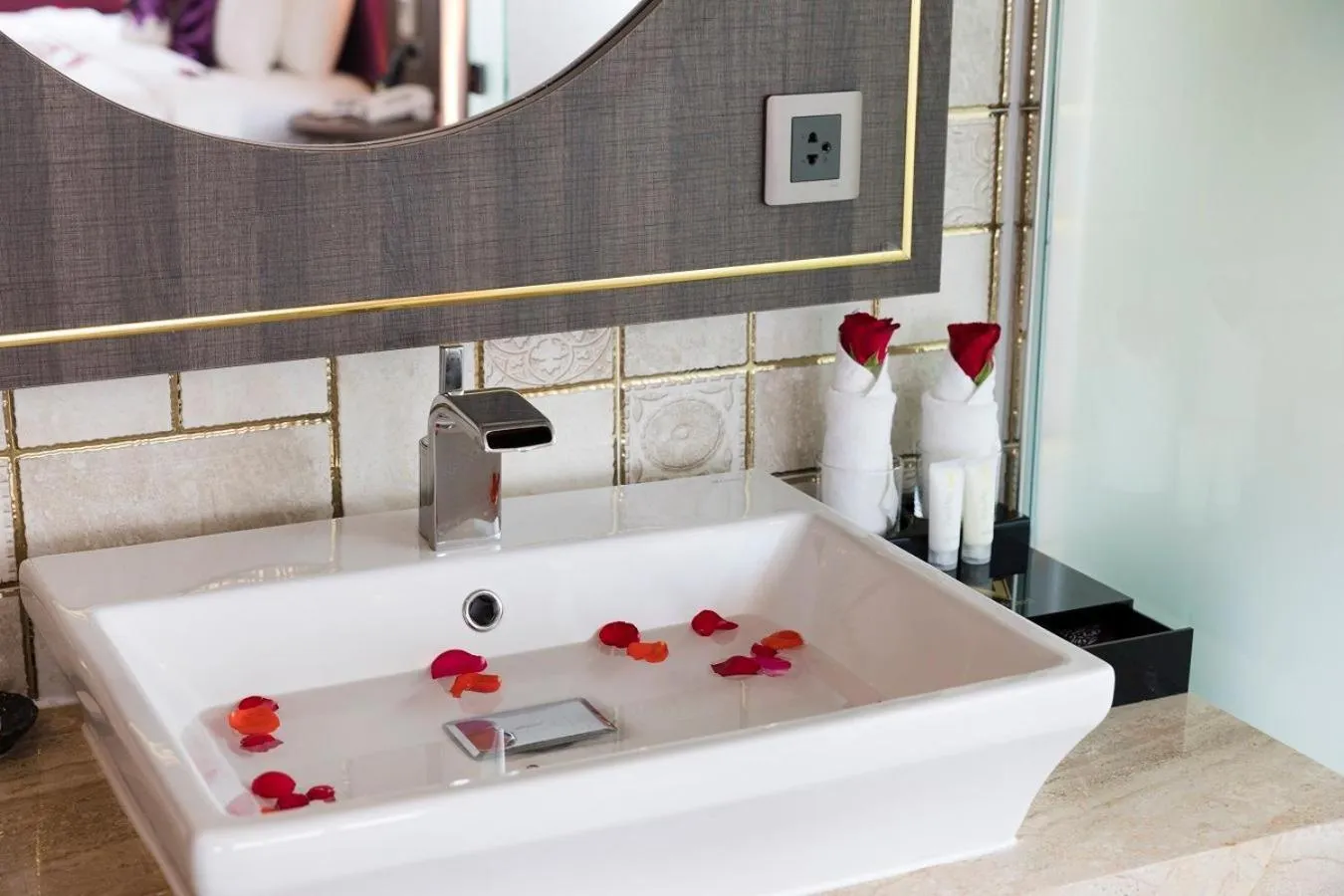 Bathroom in V Hotel Nha Trang