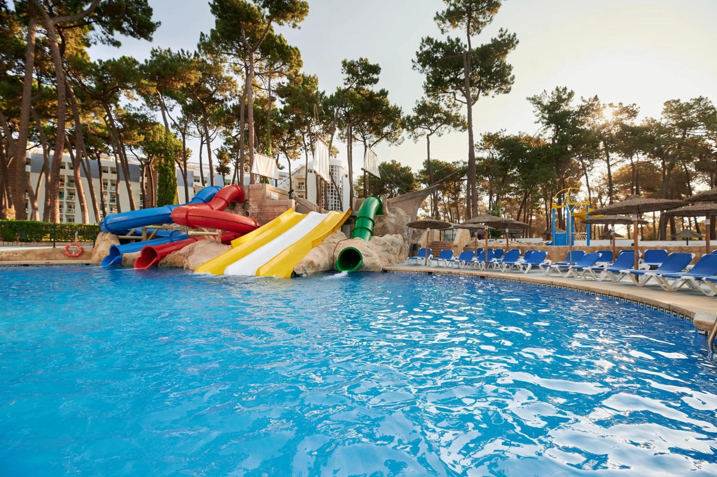 Aqua park in AluaSun Marbella Park