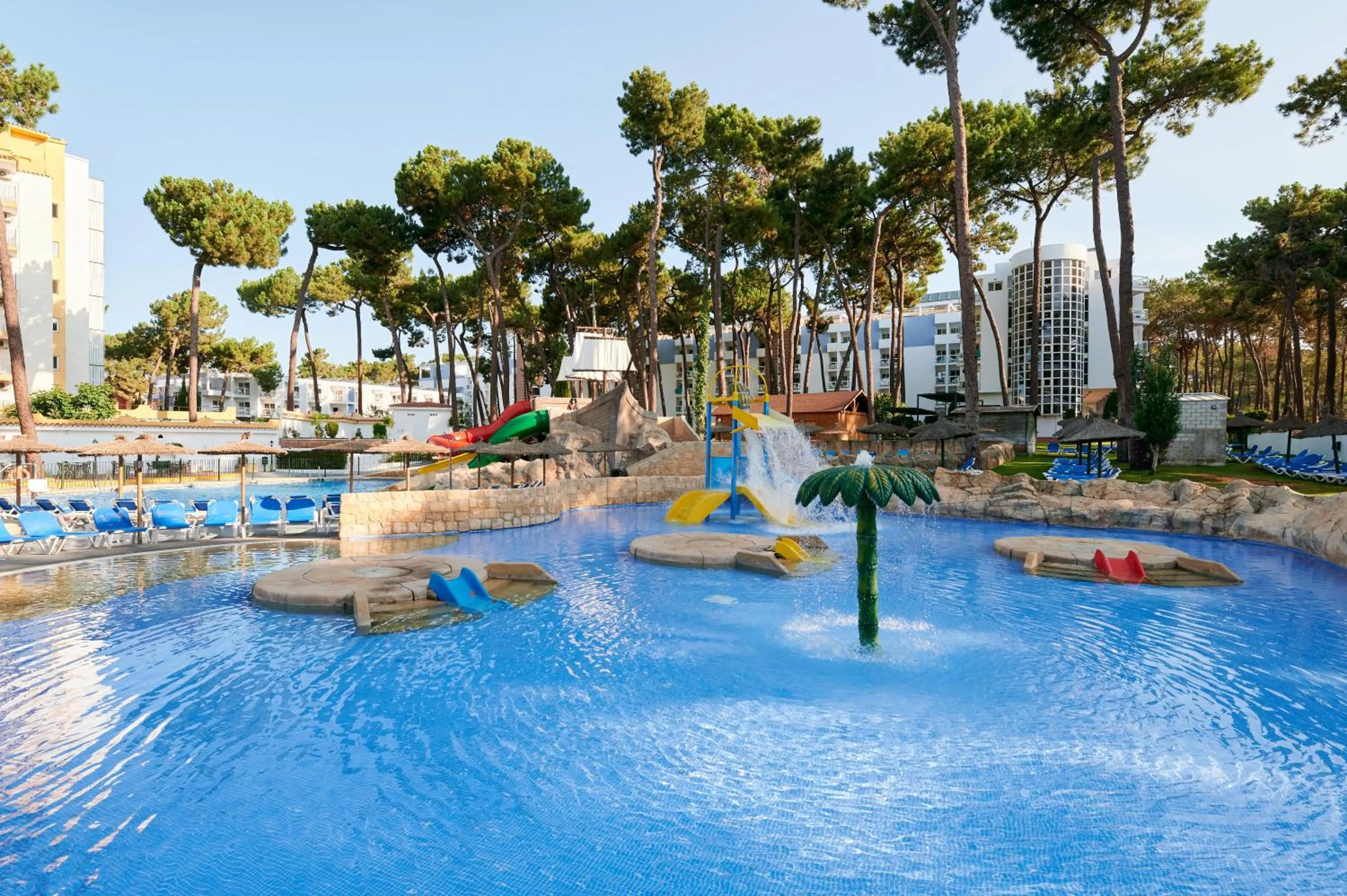 Aqua park in AluaSun Marbella Park