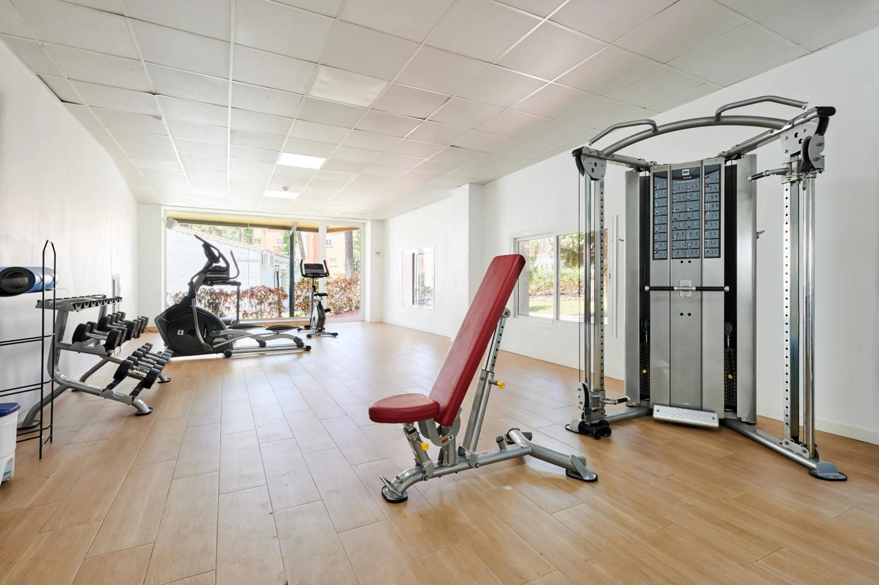 Fitness centre/facilities in AluaSun Marbella Park