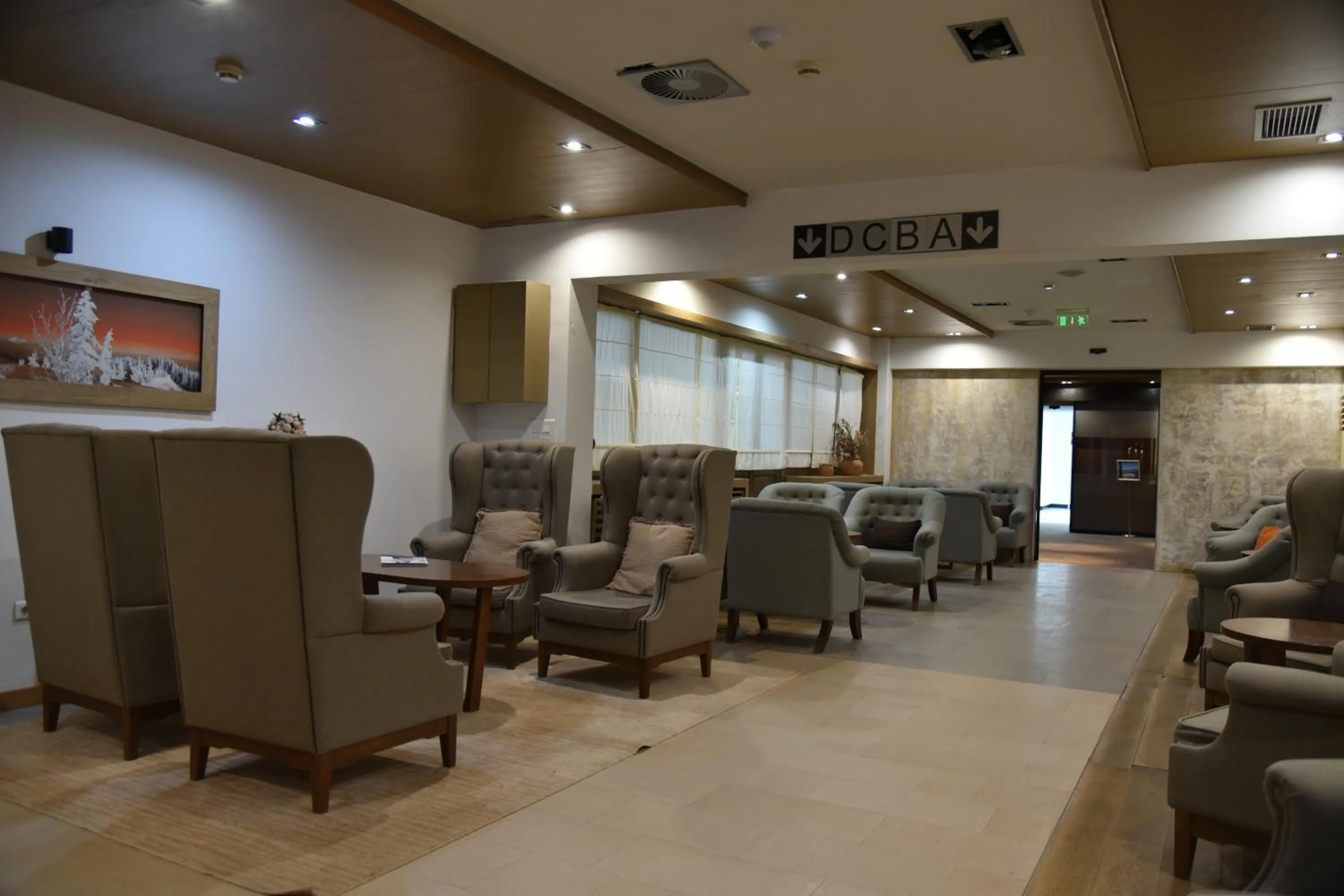 Seating area in Aparthotel Vucko