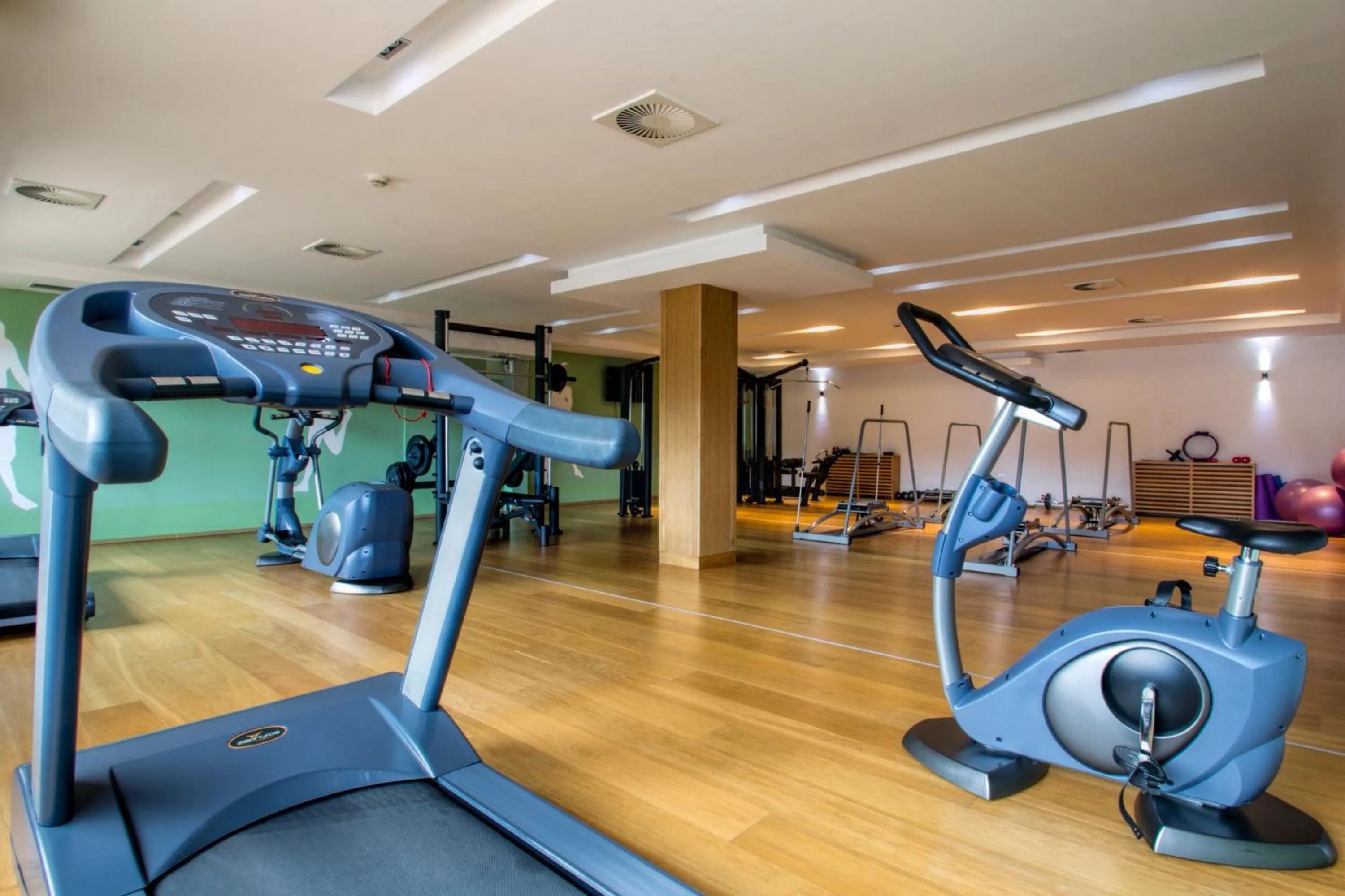 Fitness centre/facilities in Aparthotel Vucko
