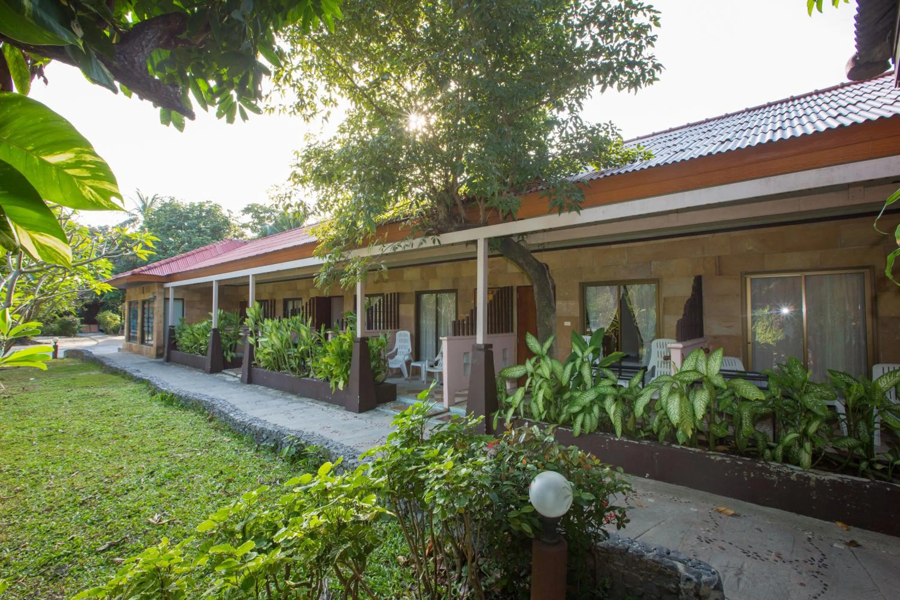 Balcony/Terrace in Long Beach Lodge, Chaweng Beach, Koh Samui