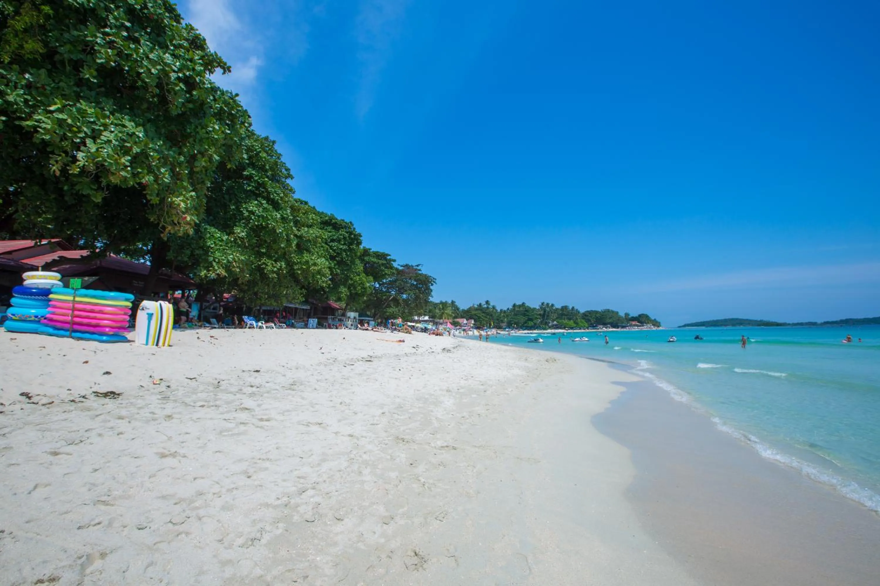 Beach in Long Beach Lodge, Chaweng Beach, Koh Samui