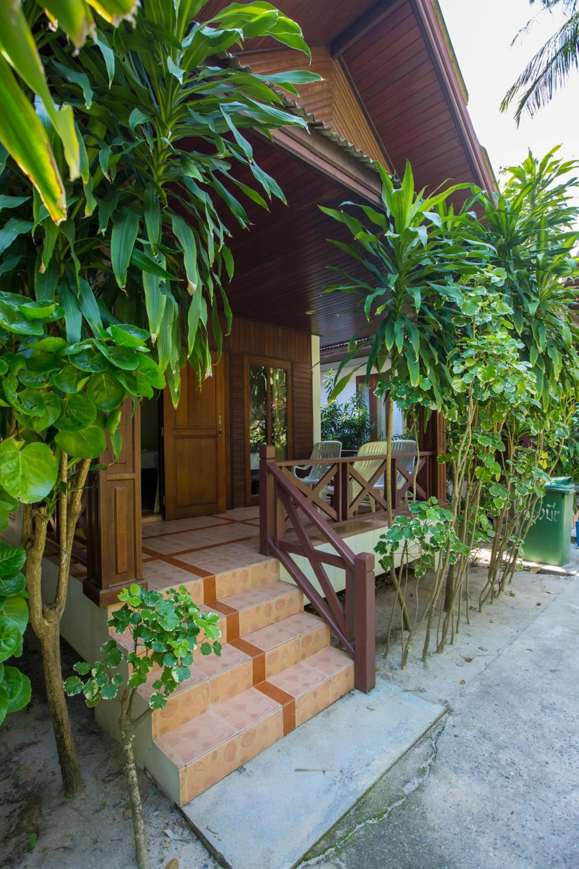 Balcony/Terrace in Long Beach Lodge, Chaweng Beach, Koh Samui