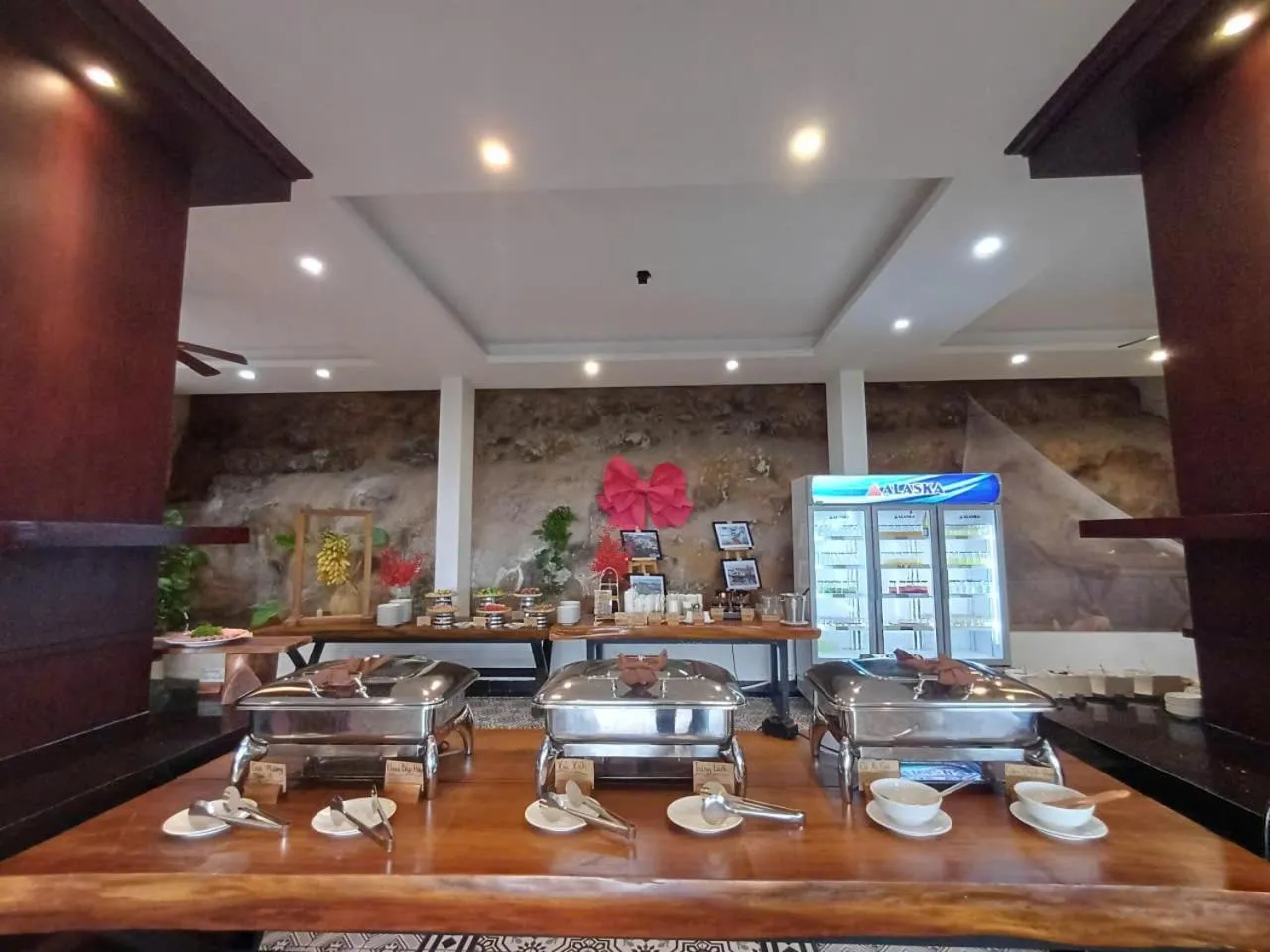 Buffet breakfast in Tom Hill Boutique Resort & Spa - Sea View
