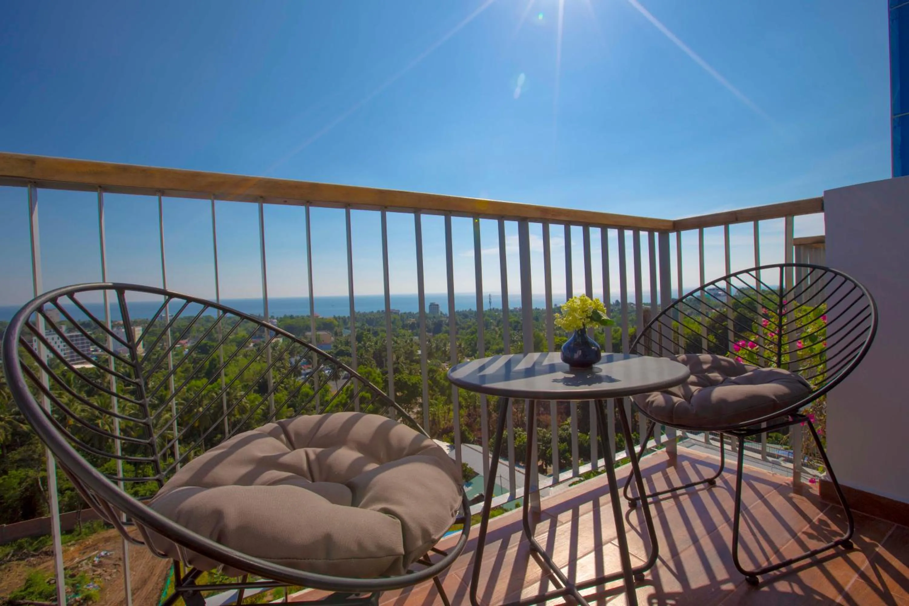 Balcony/Terrace in Tom Hill Boutique Resort & Spa - Sea View