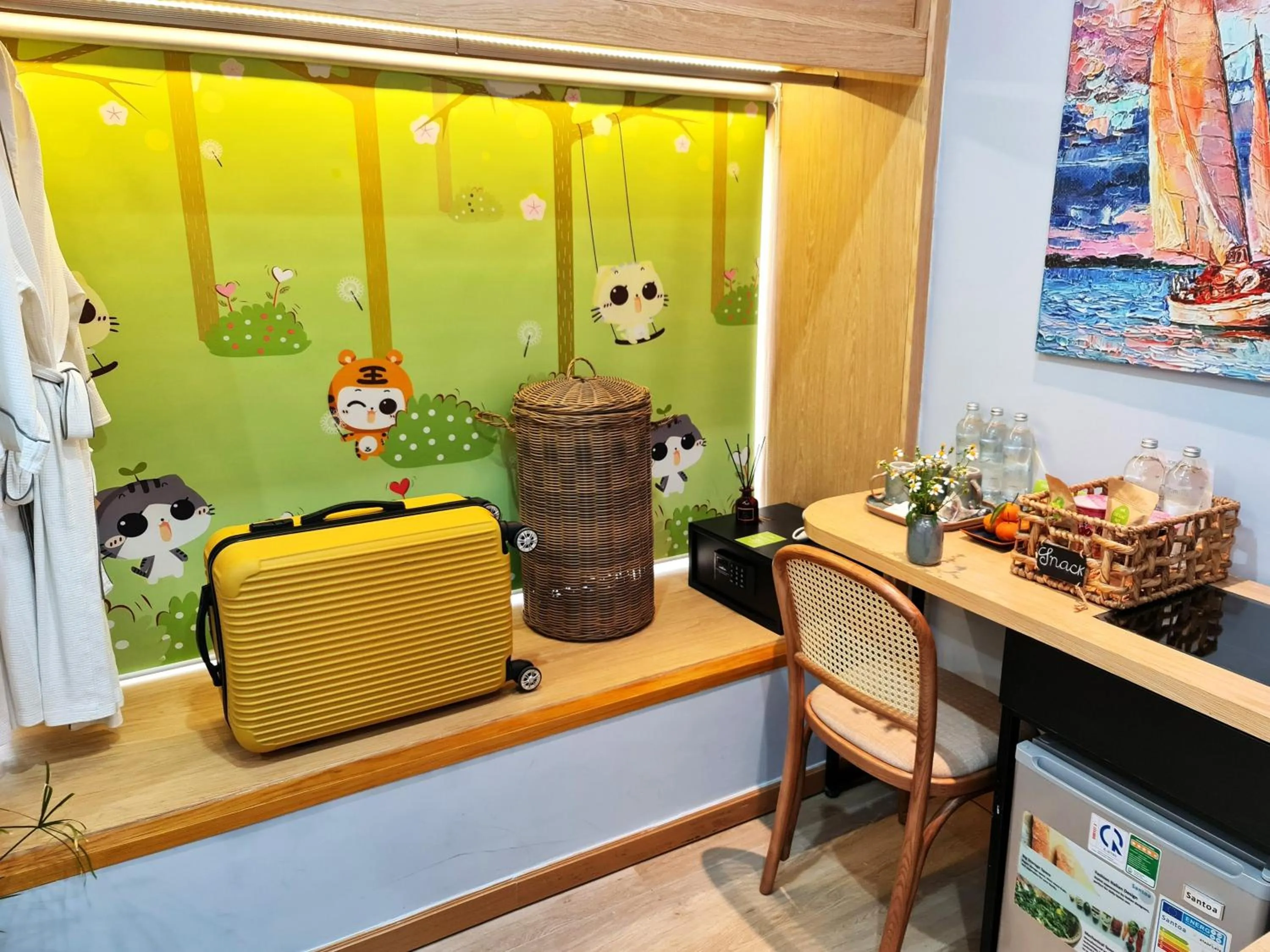 Bed in Tom Hill Boutique Resort & Spa - Sea View