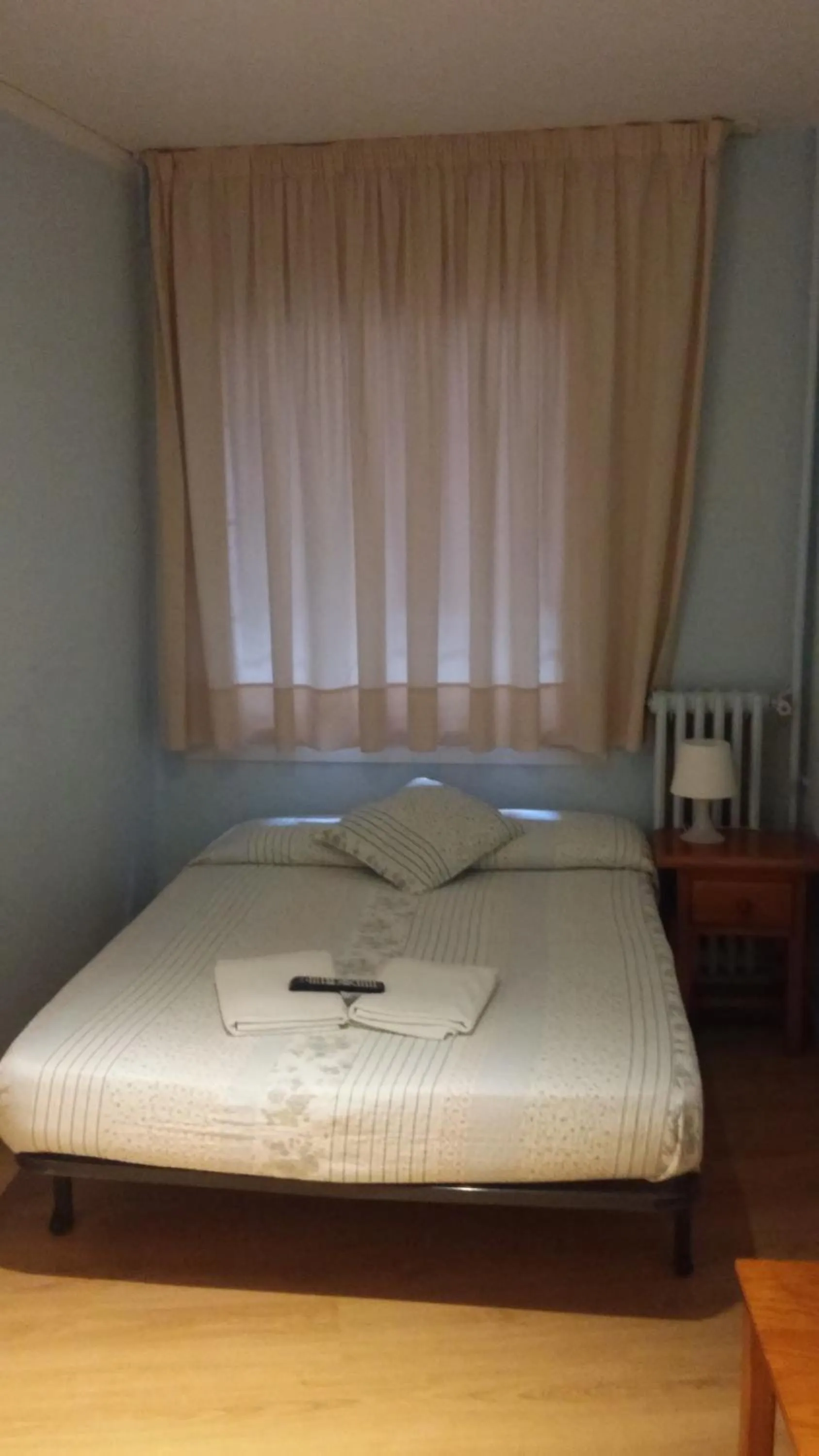 Decorative detail, Bed in Hostal Porta De Núria