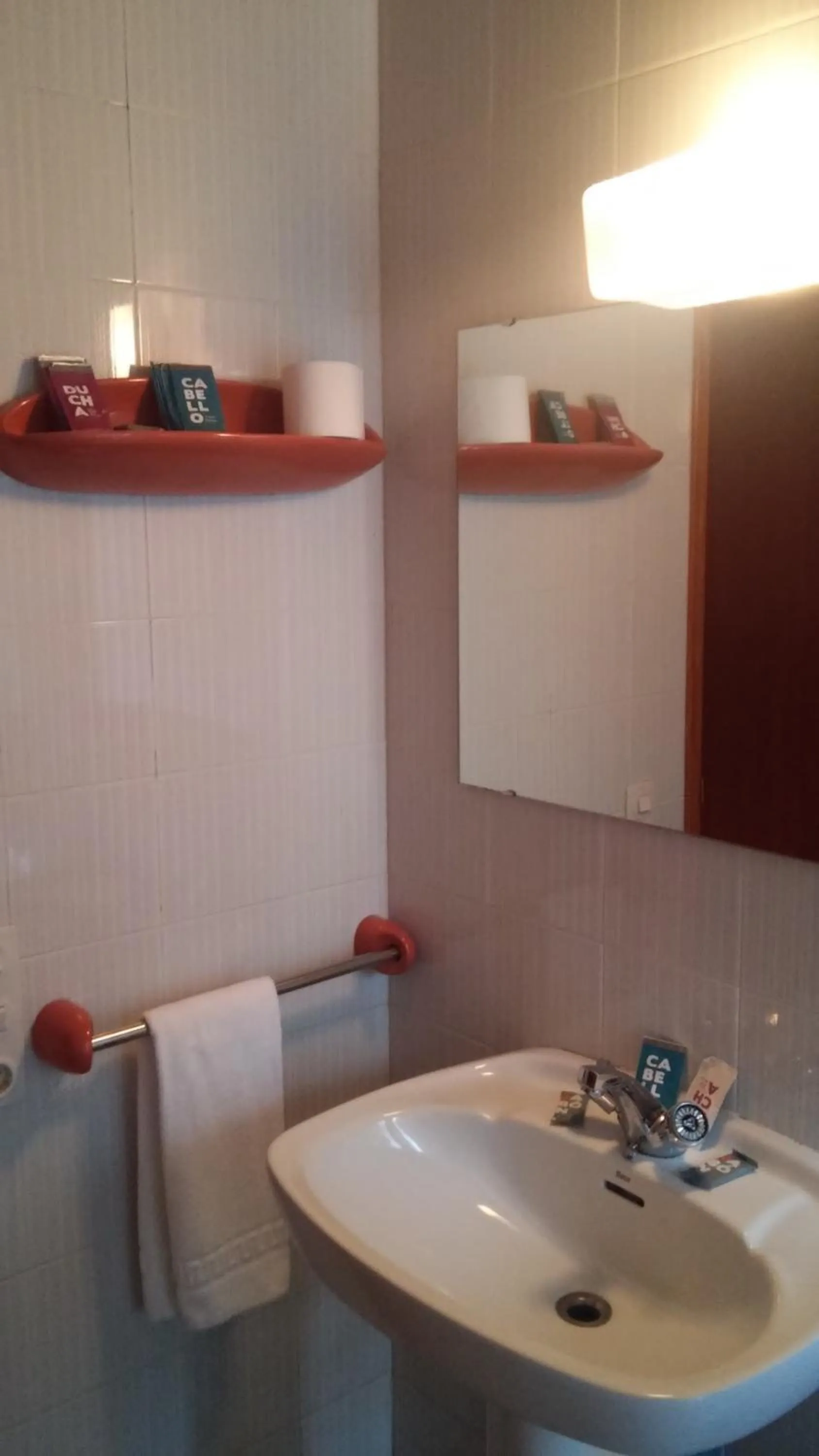 Bathroom in Hostal Porta De Núria