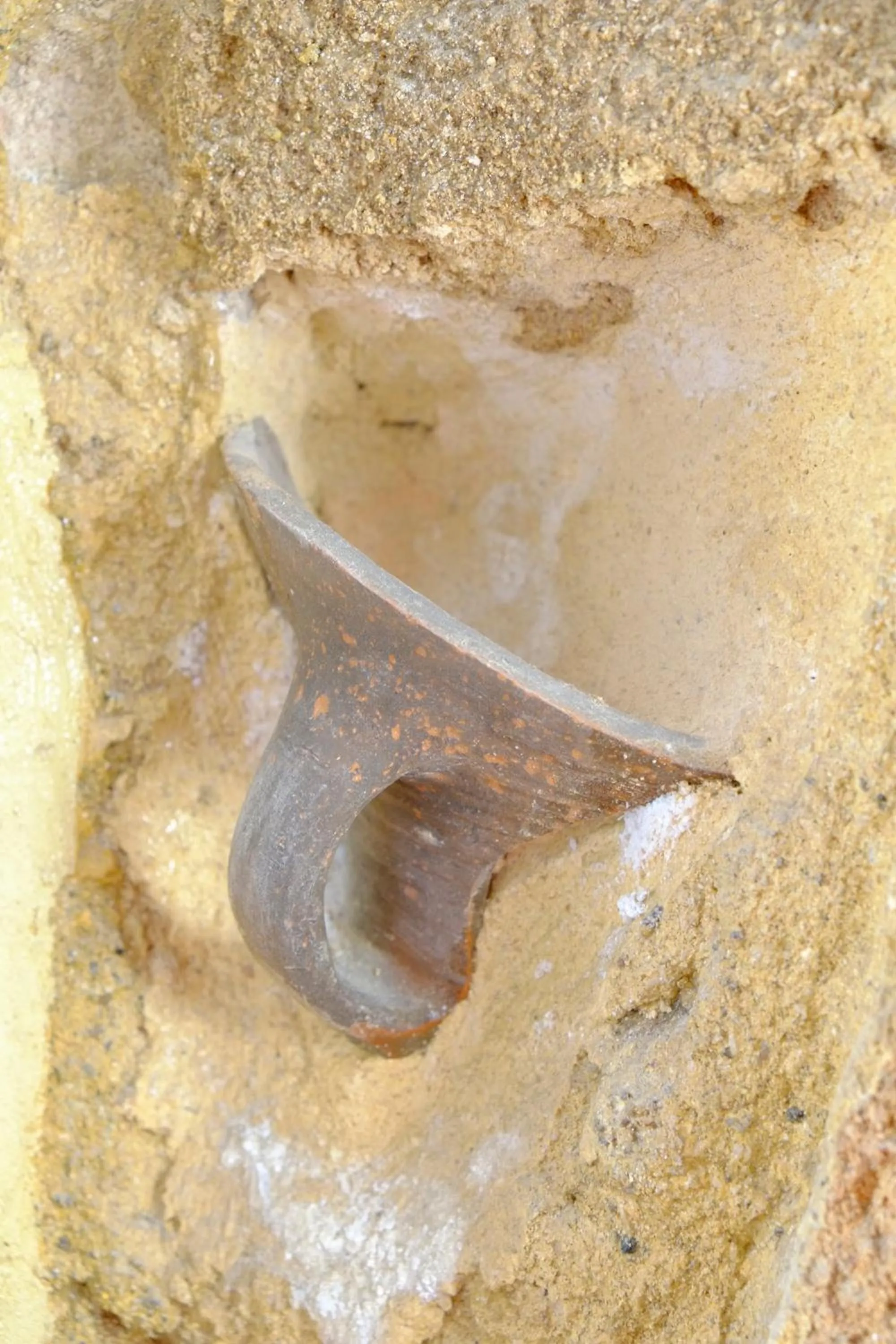 Decorative detail in Cava d'Oro