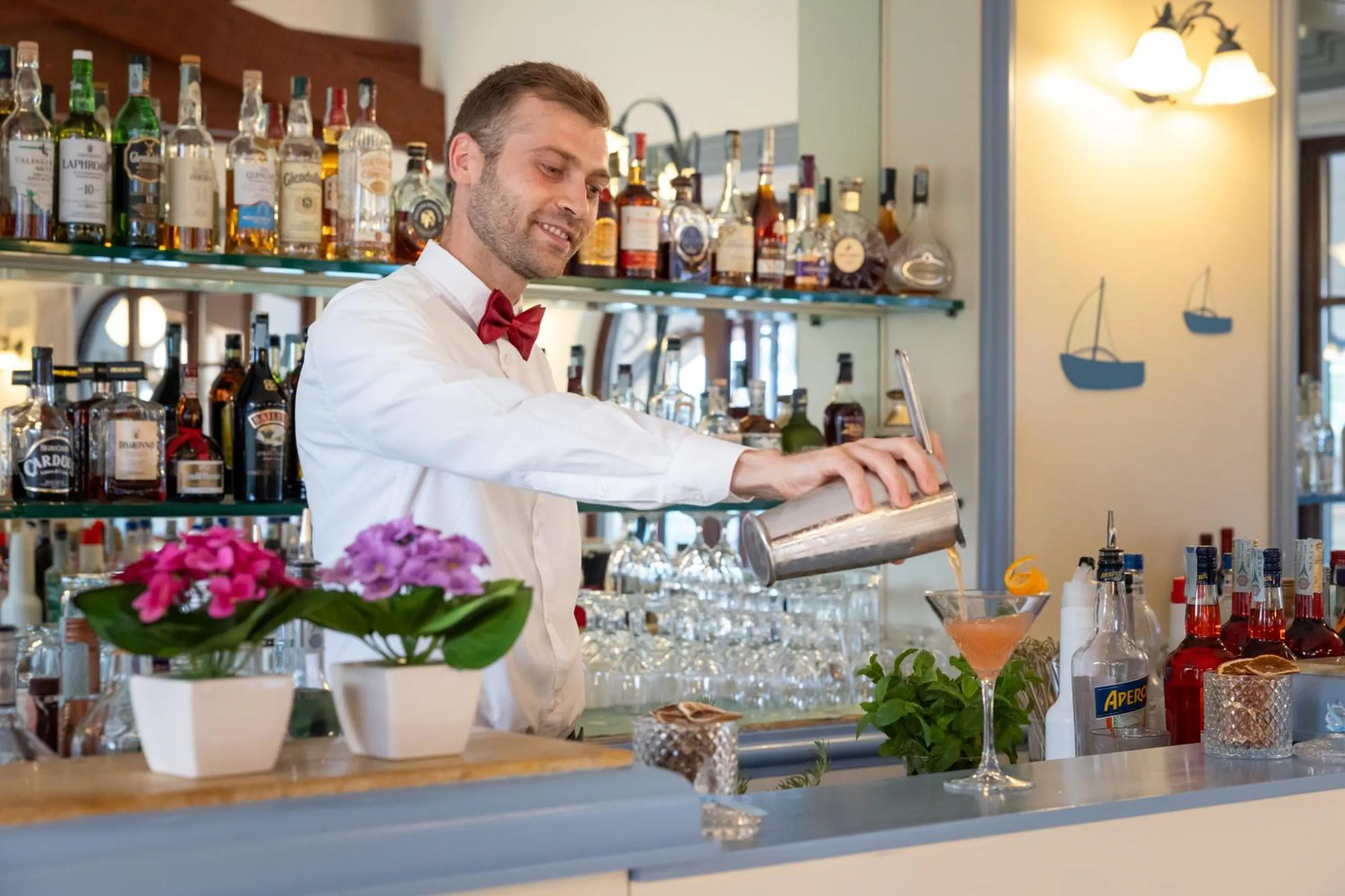 People in Hotel Baia di Nora