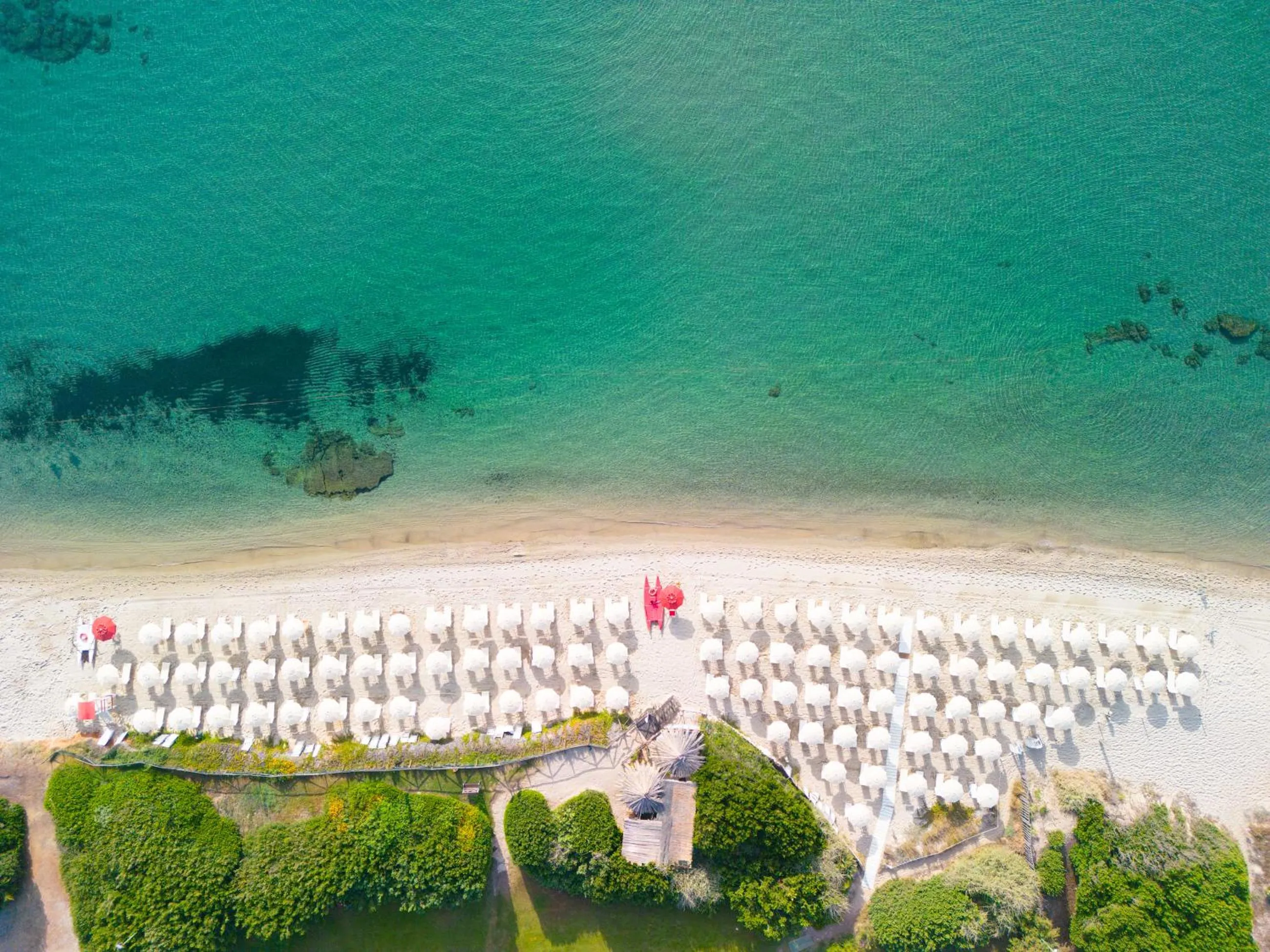 Bird's eye view in Hotel Baia di Nora