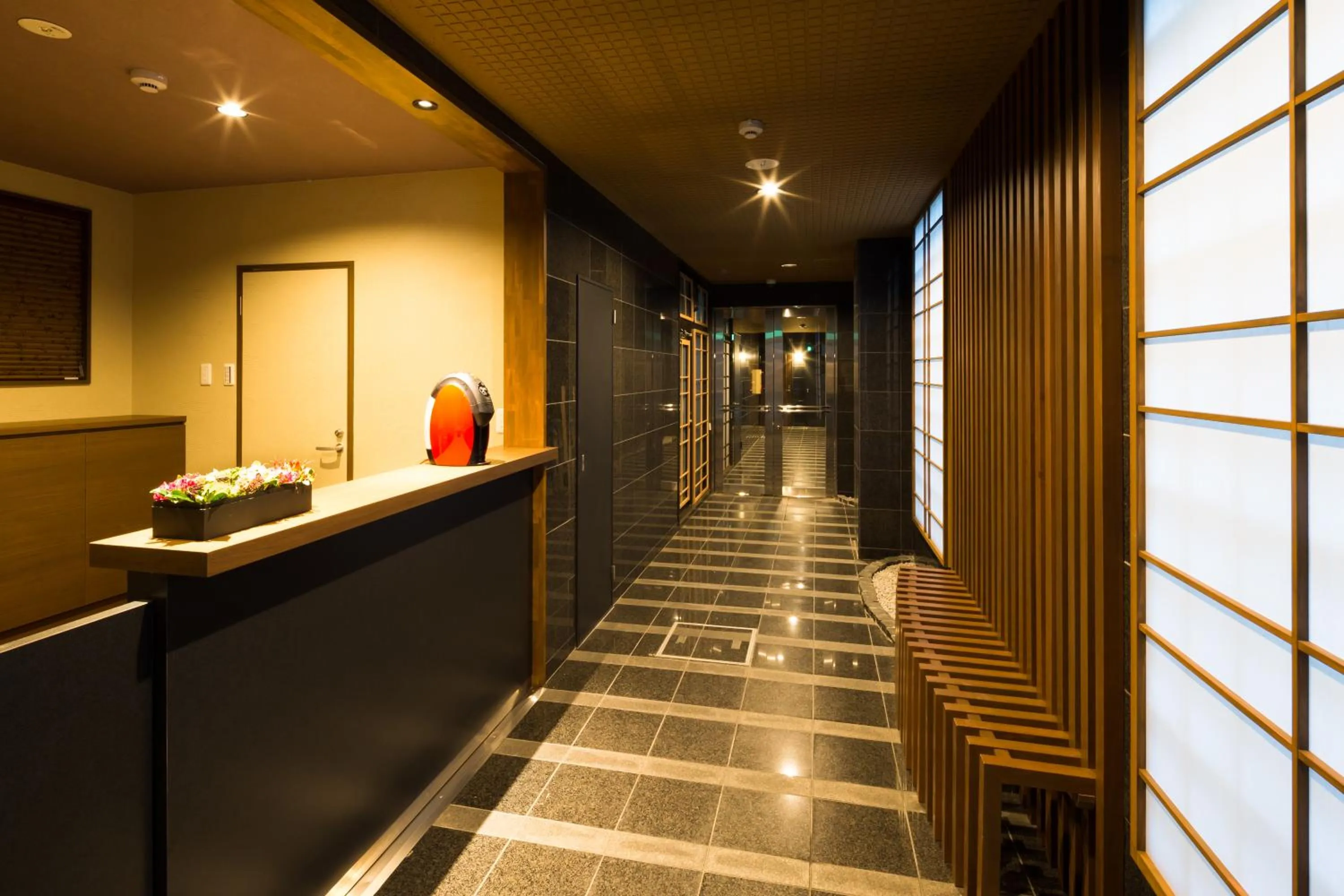Lobby or reception in Kyoto Riverview House Kyoraku