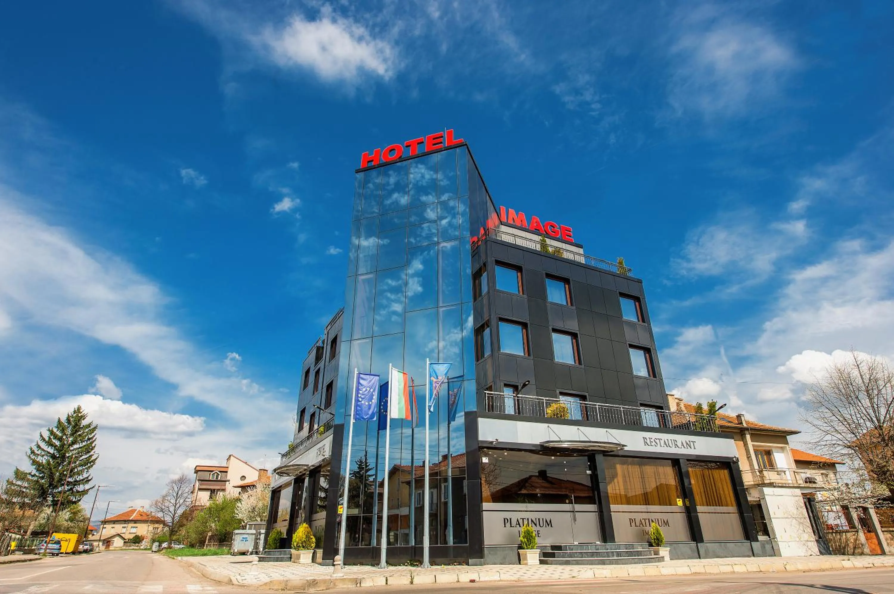 Property building in Platinum Image Hotel