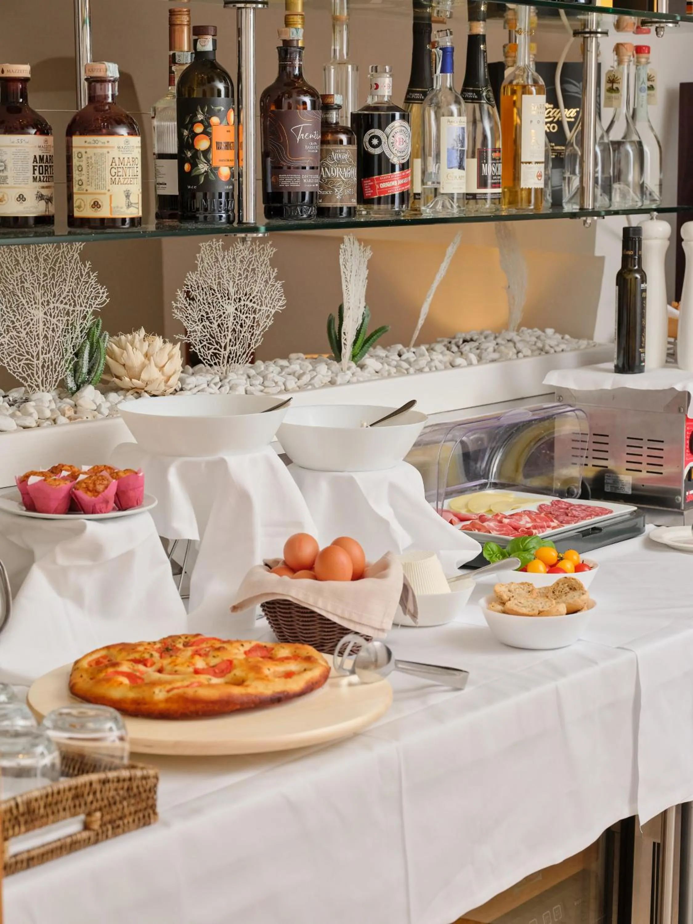 Food and drinks in Dimora Intini