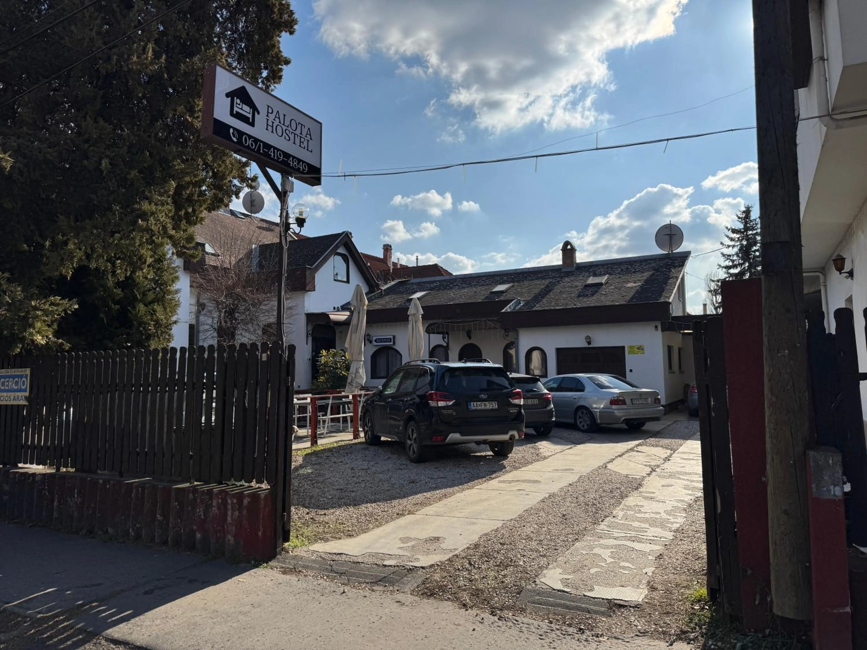 Property building in Palota Hostel