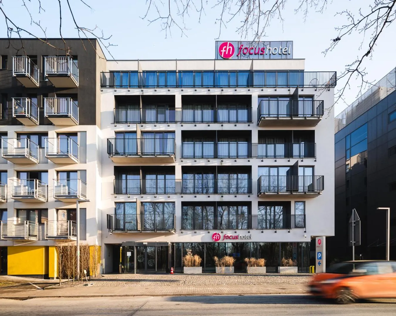 Property building in Focus Hotel Poznań