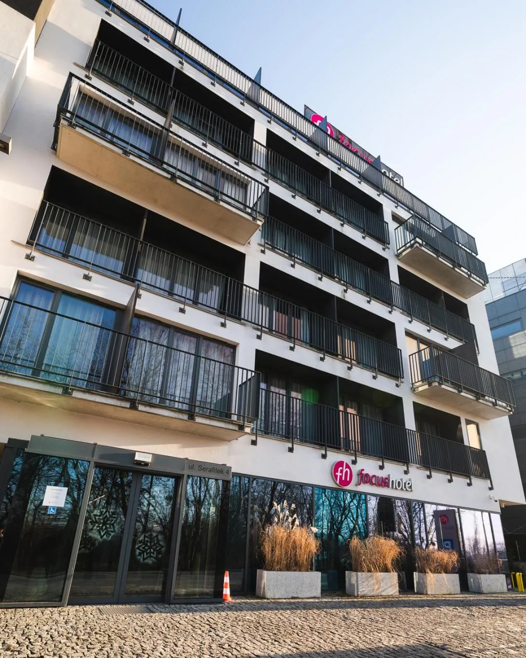 Property building in Focus Hotel Poznań