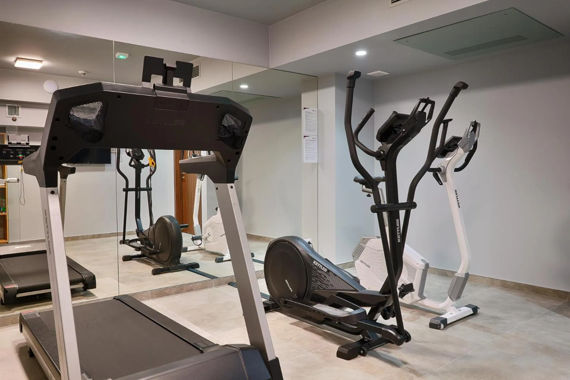Fitness centre/facilities in Focus Hotel Poznań