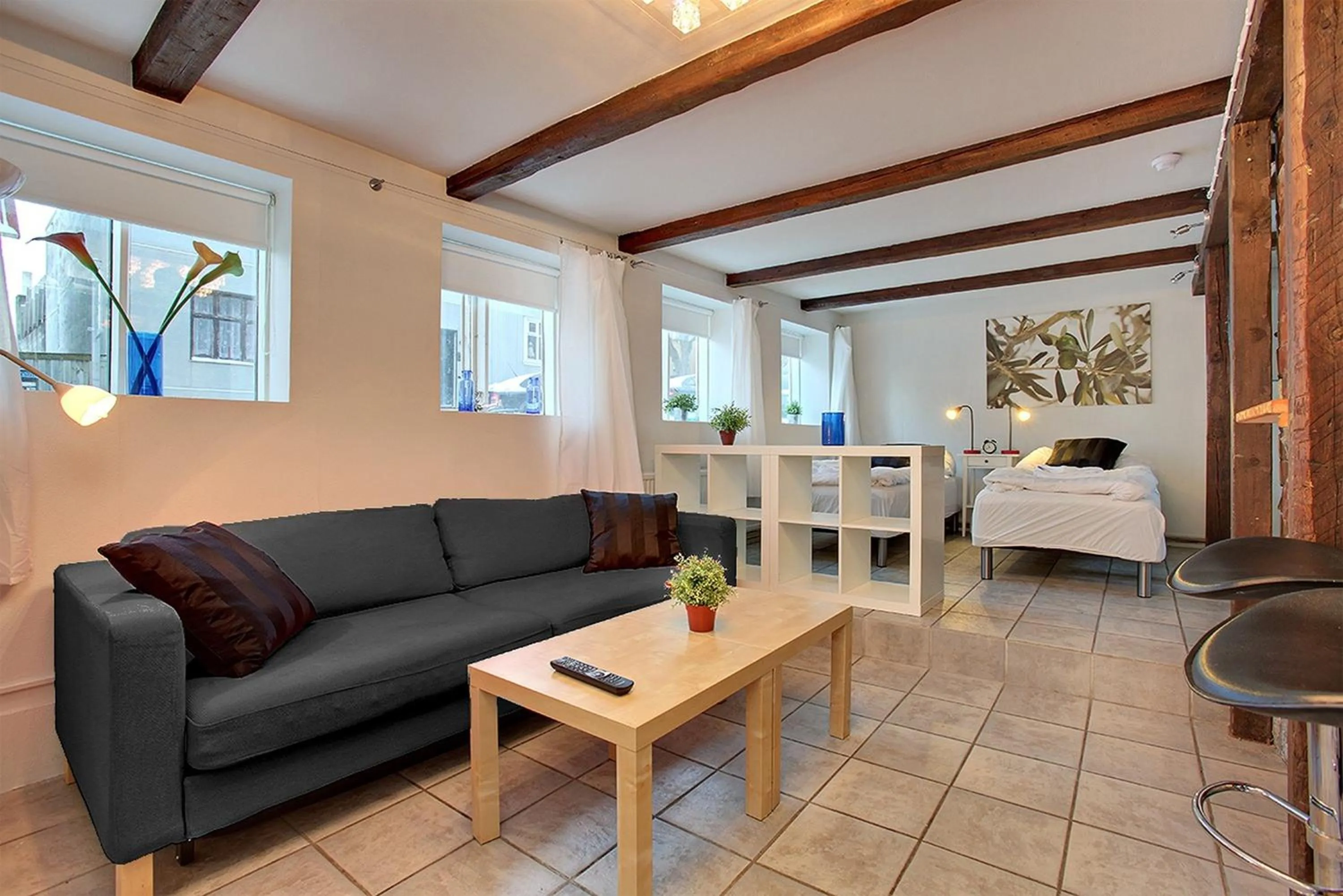 Bed in Alfred's Apartments