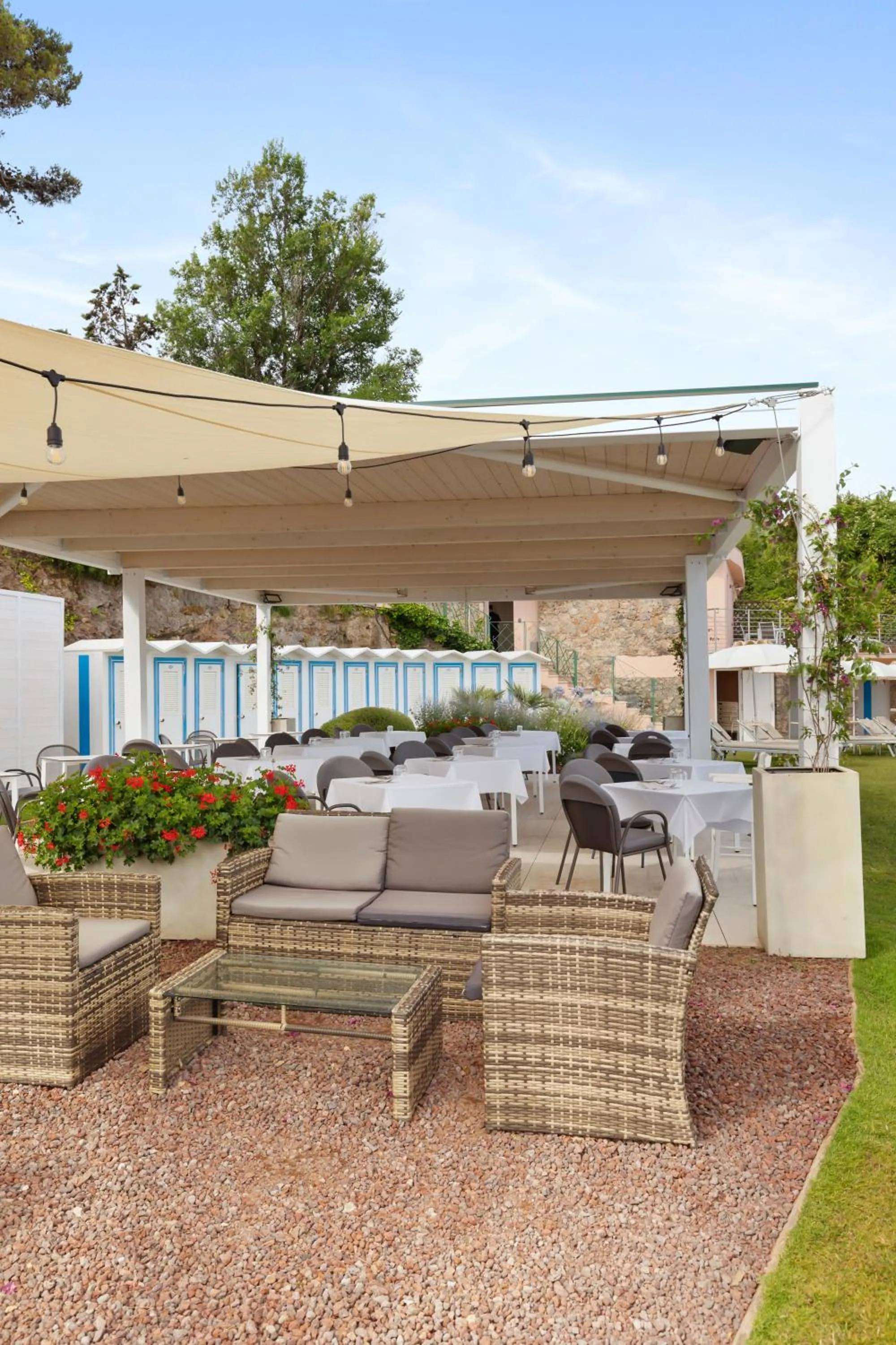 Lounge or bar in Hotel Villa Domizia