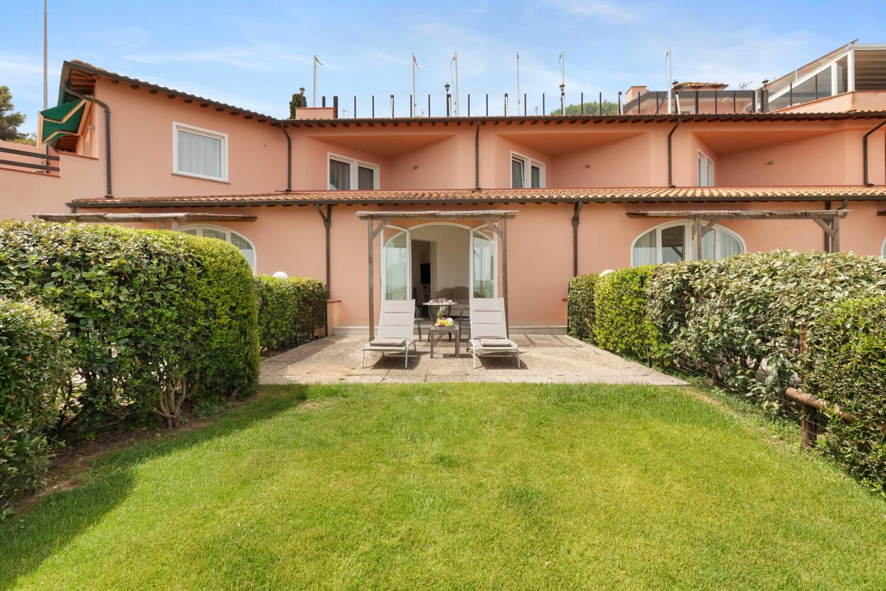 Garden in Hotel Villa Domizia