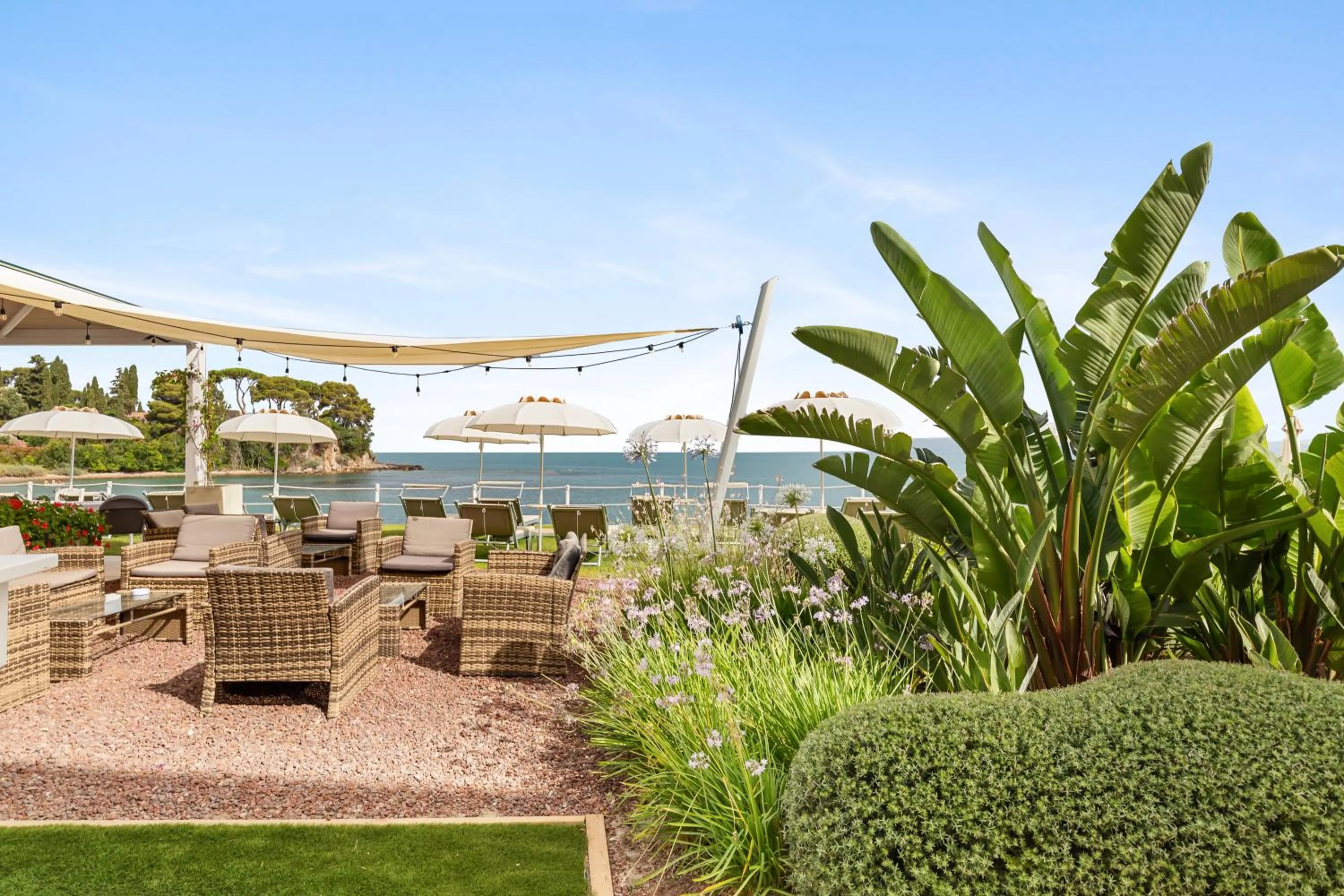 Garden in Hotel Villa Domizia