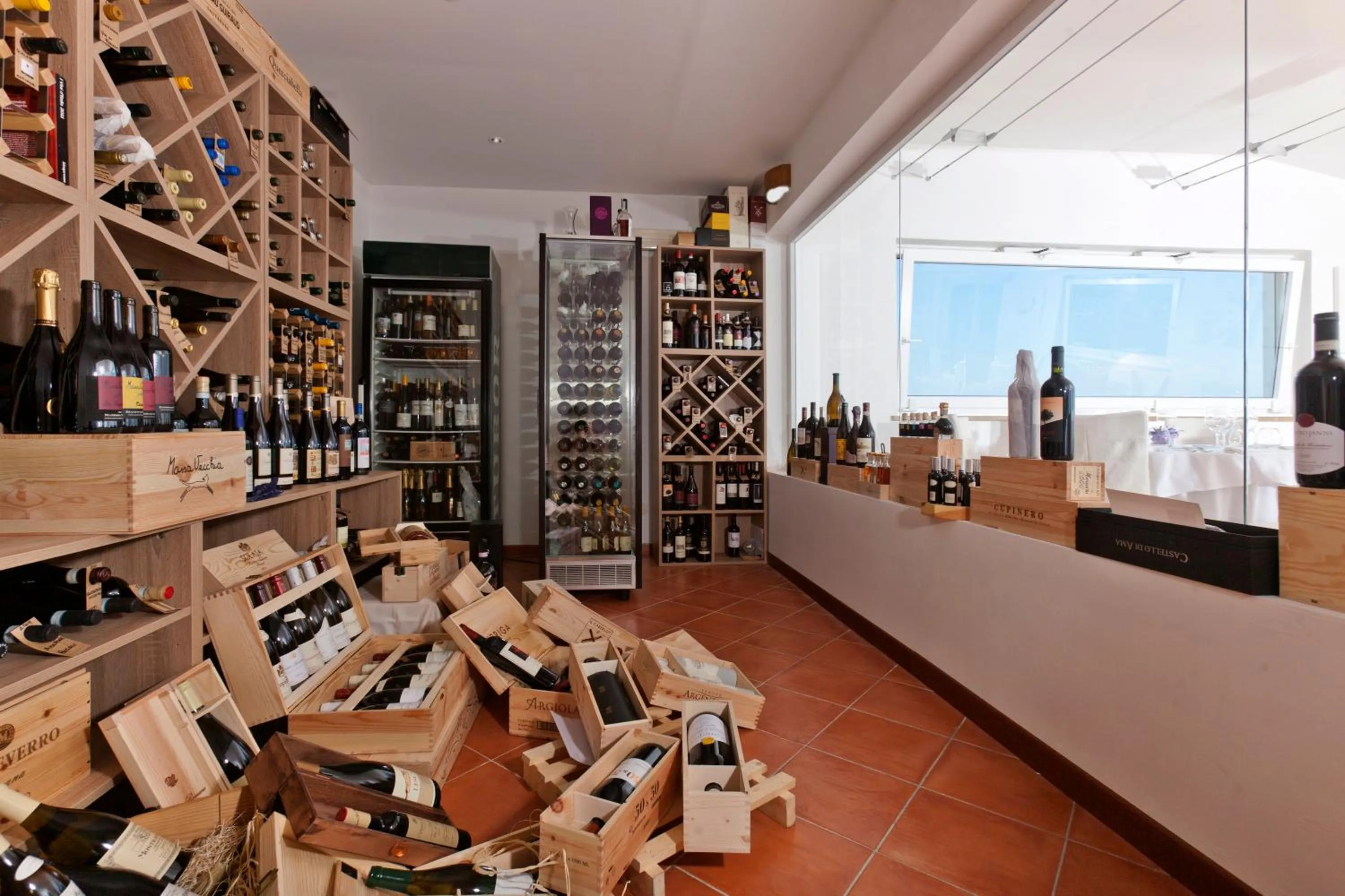 Alcoholic drinks in Hotel Villa Domizia