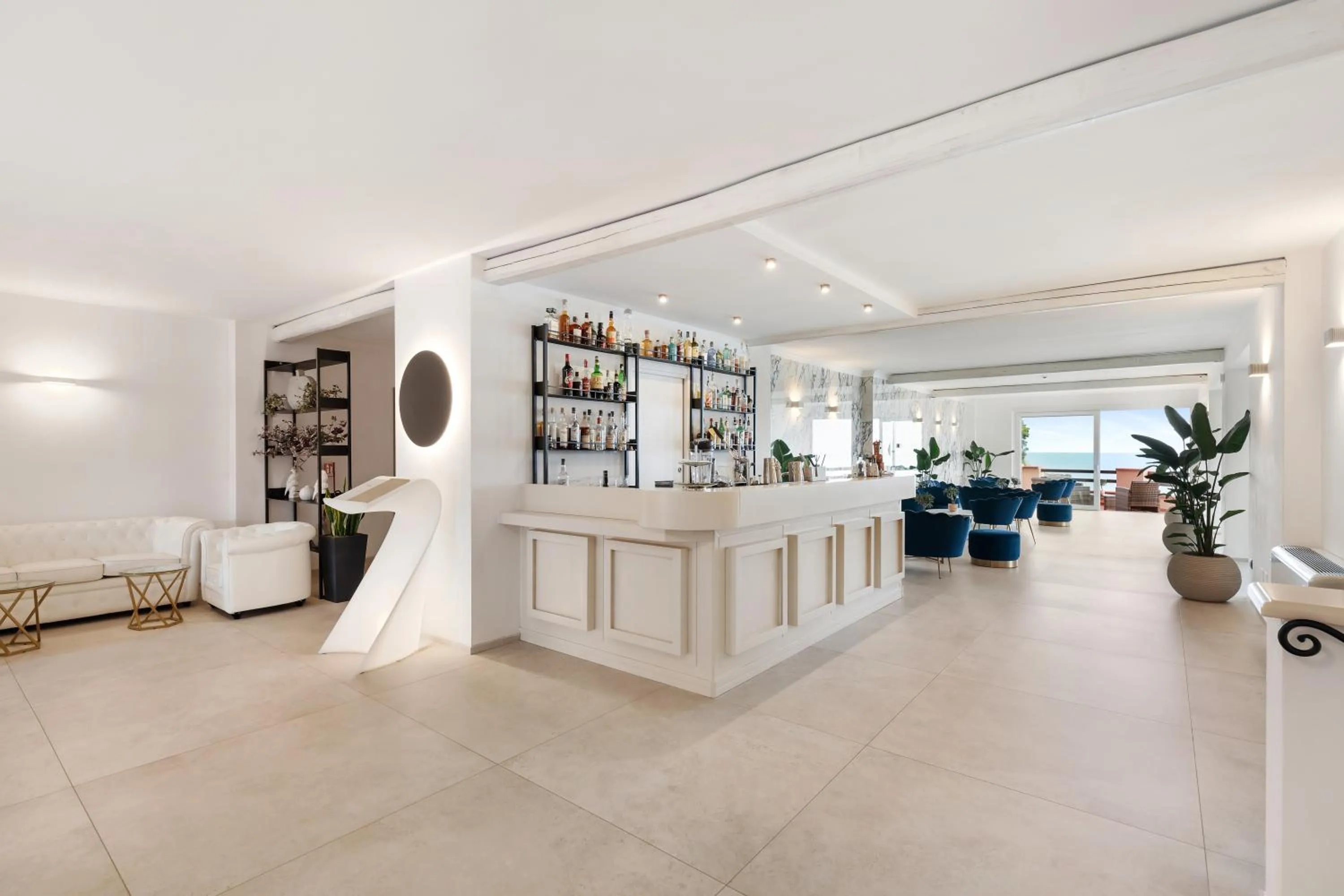 Lounge or bar in Hotel Villa Domizia