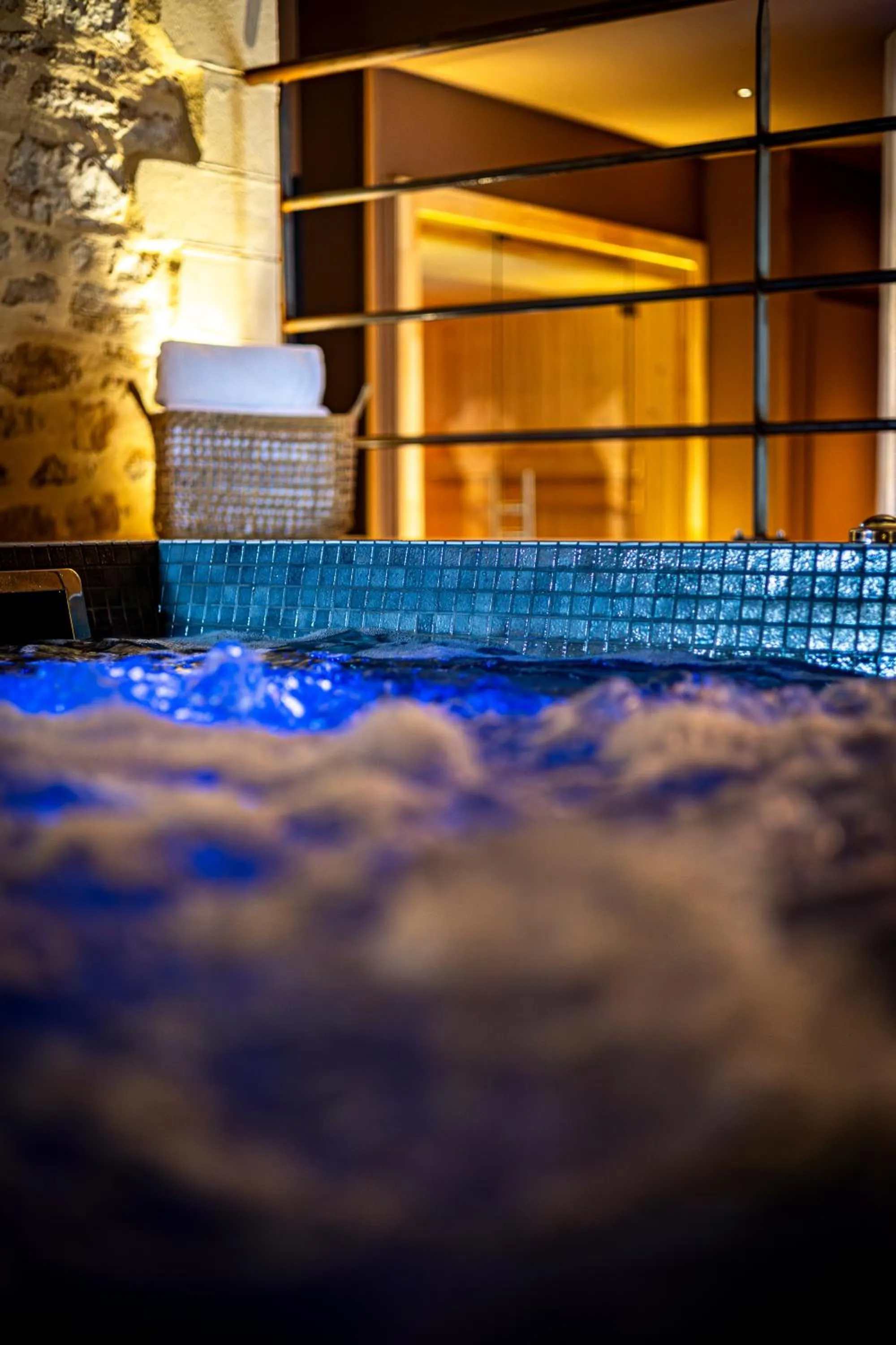 Spa and wellness centre/facilities in Domaine de Rymska & Spa - Relais & Châteaux