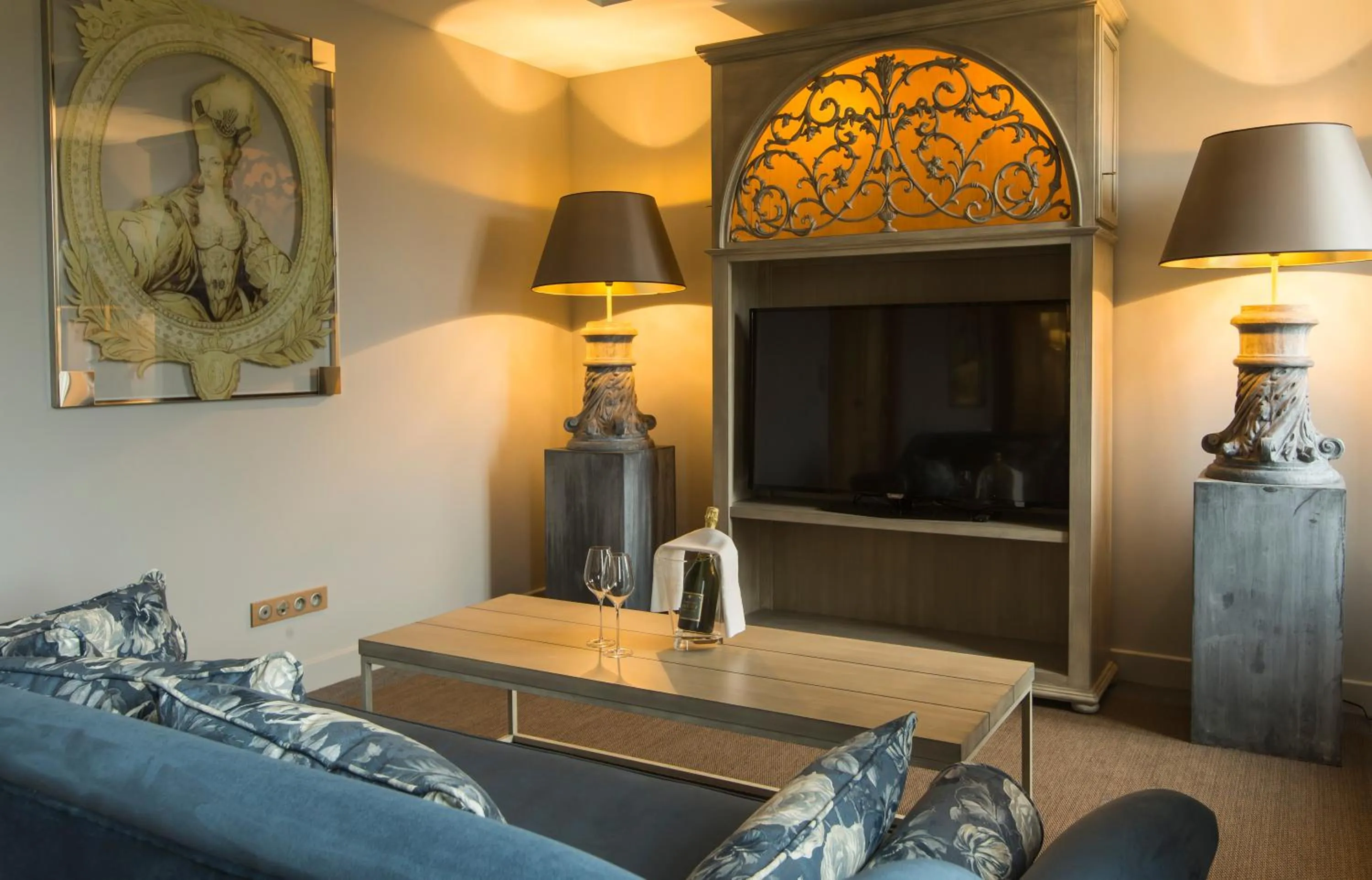 TV and multimedia in Domaine de Rymska & Spa - Relais & Châteaux