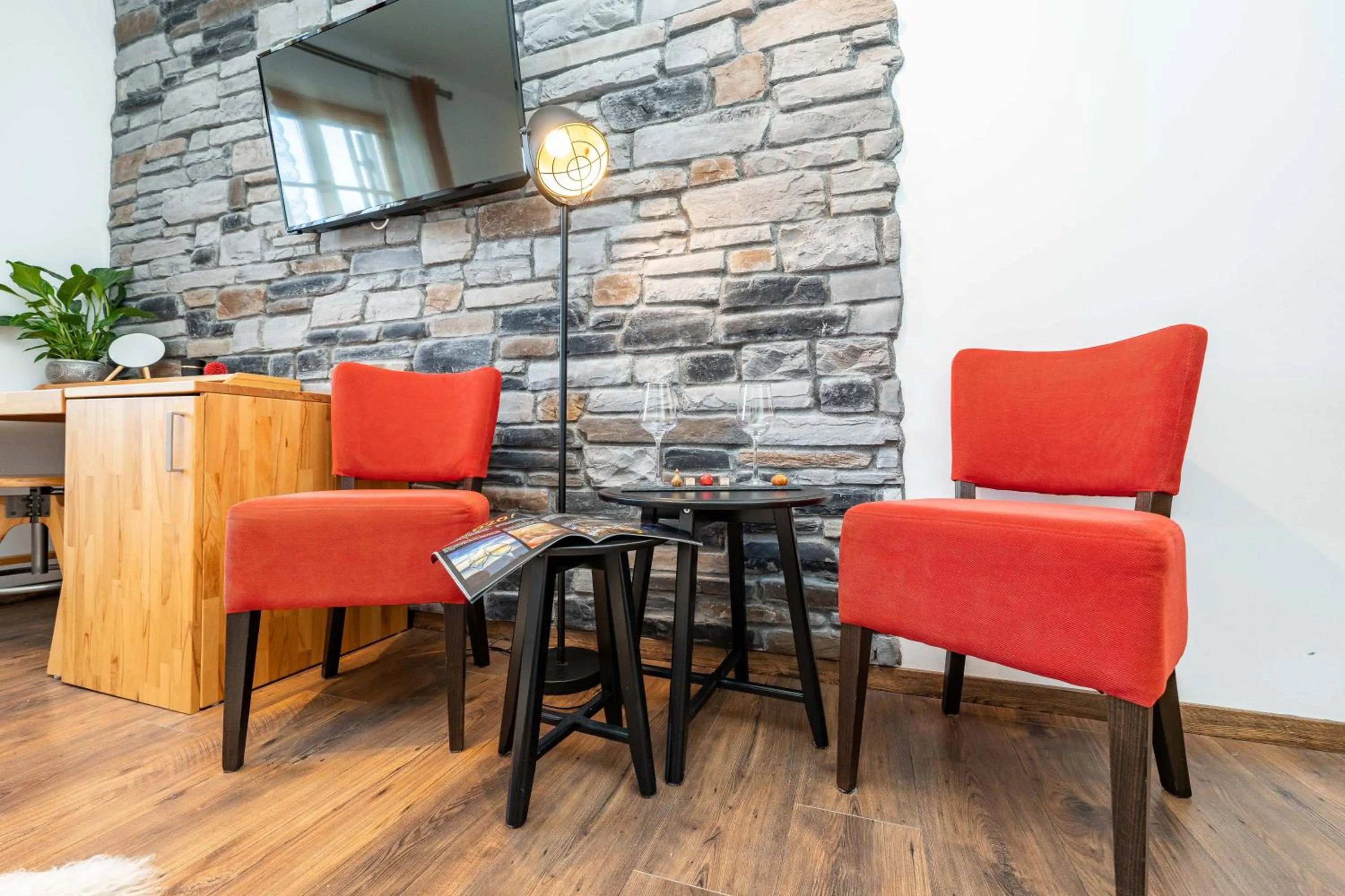 Seating area in B&B Villa Sumrak Plitvica Rooms