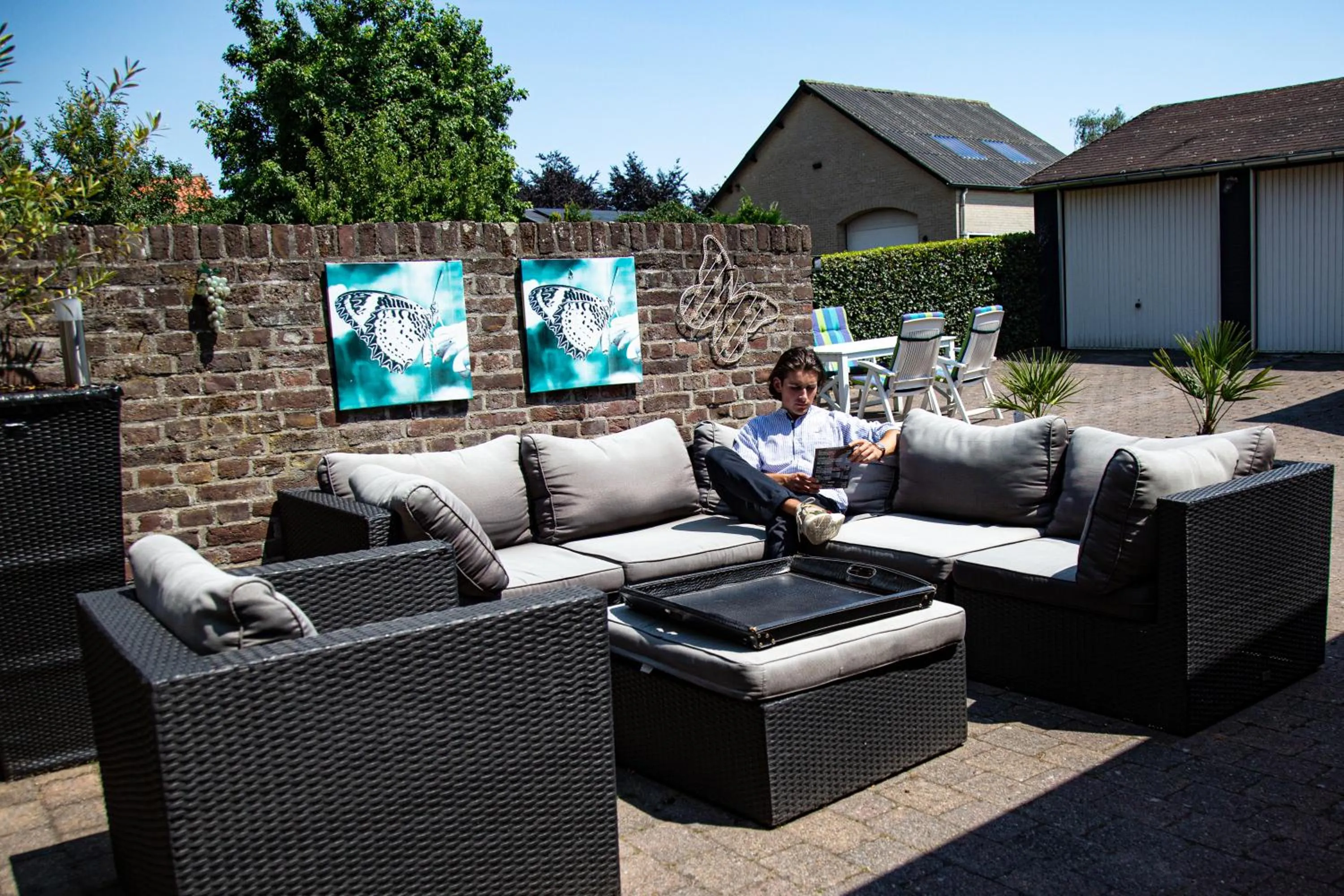 Garden in Gastenverblijf 't Smedenhuys