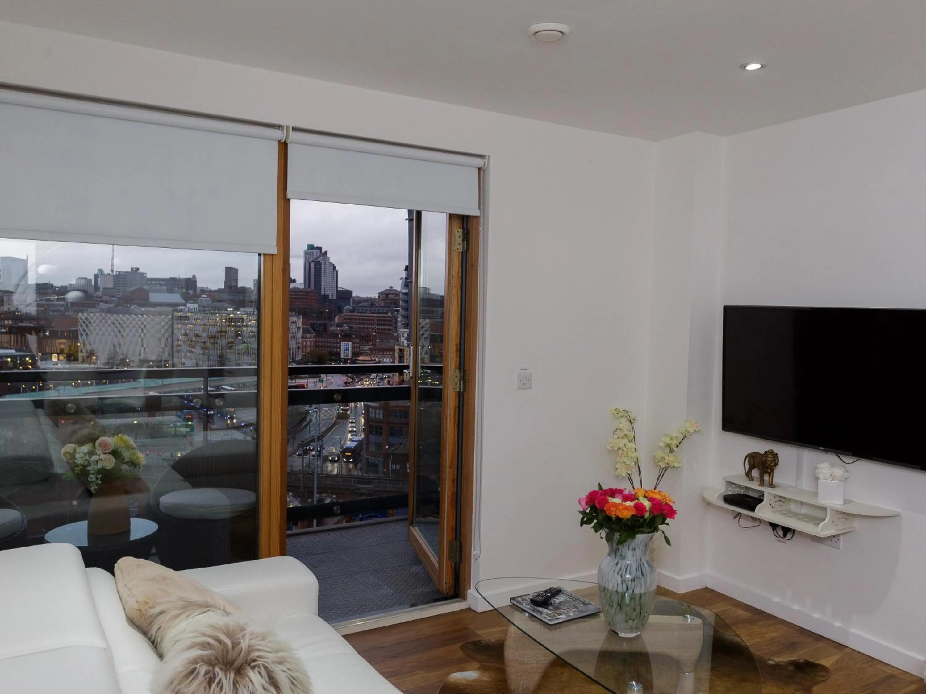 Living room in Live in Leeds Sky Penthouse